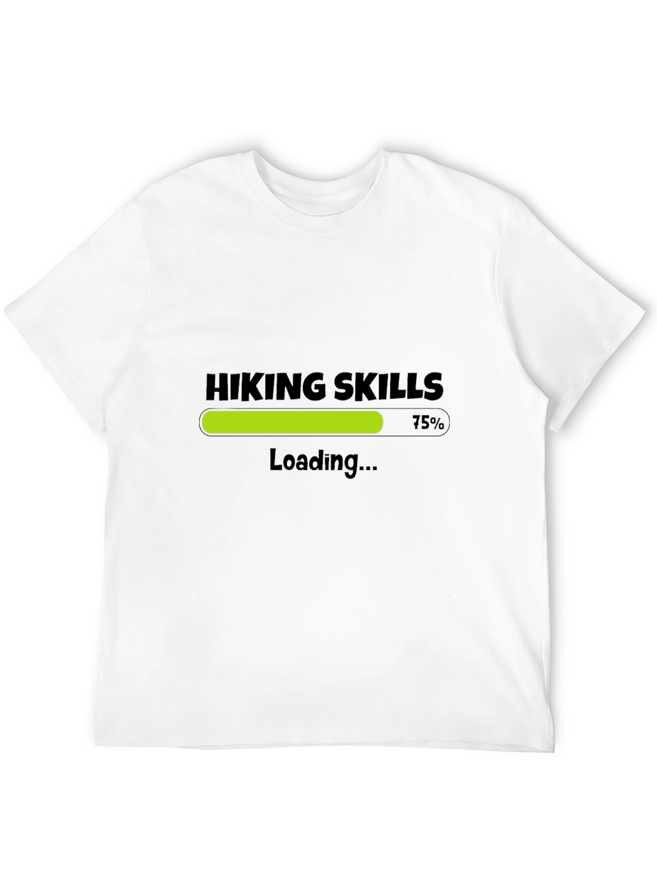 Hiking Skills Loading T-Shirt - Black