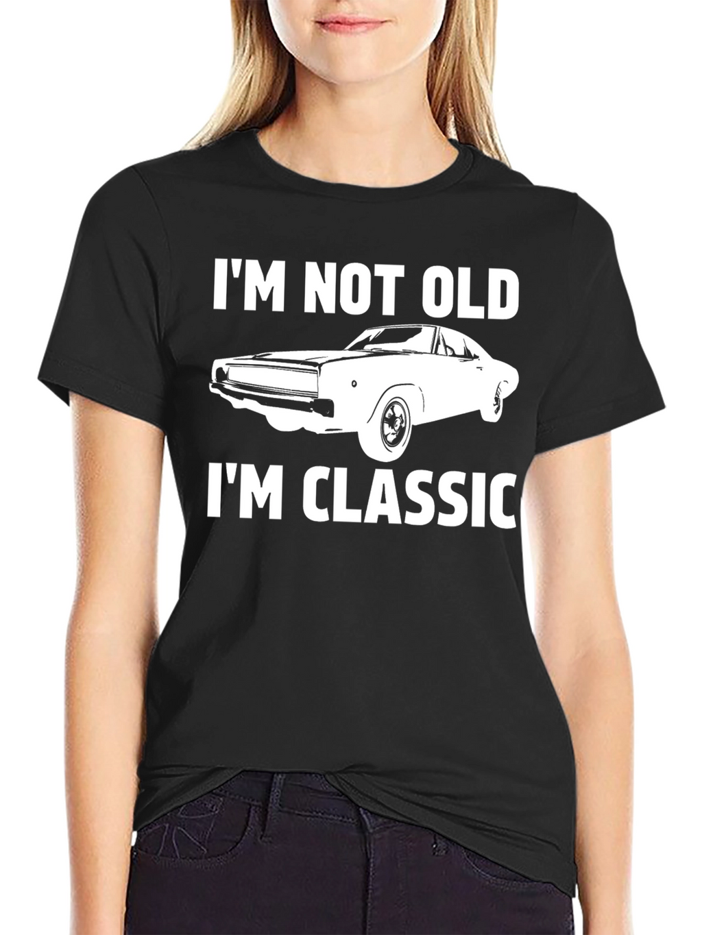 Im Not Old Im Classic Car Graphic Tee