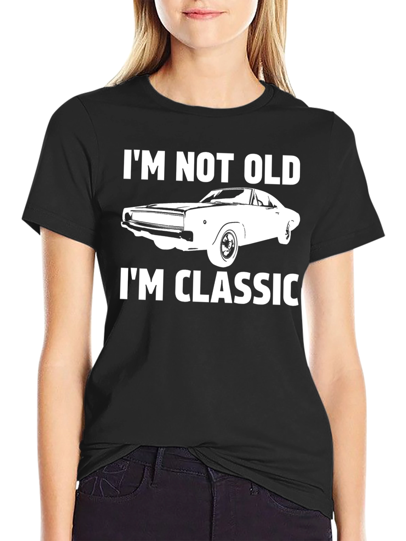 Im Not Old Im Classic Car Graphic Tee