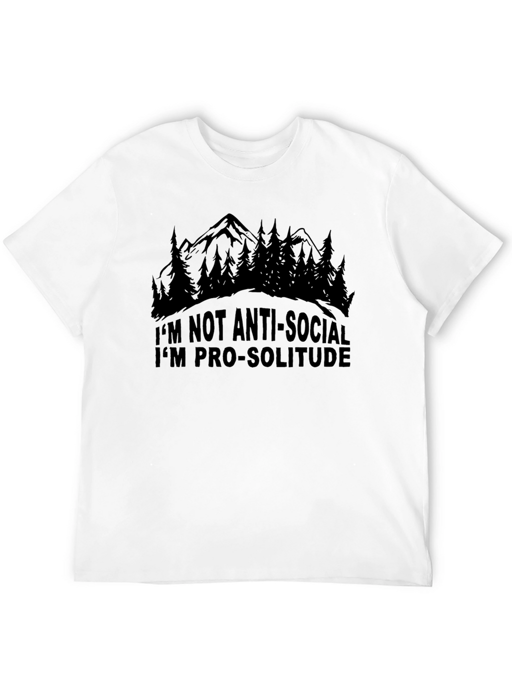 Pro-Solitude Graphic T-Shirt