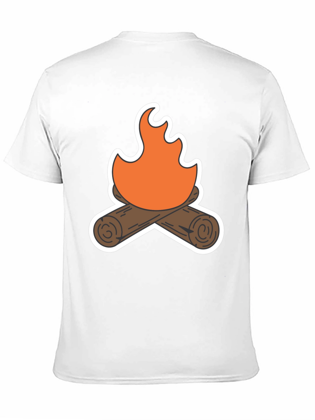 Campfire Graphic Tee - Cozy Comfort