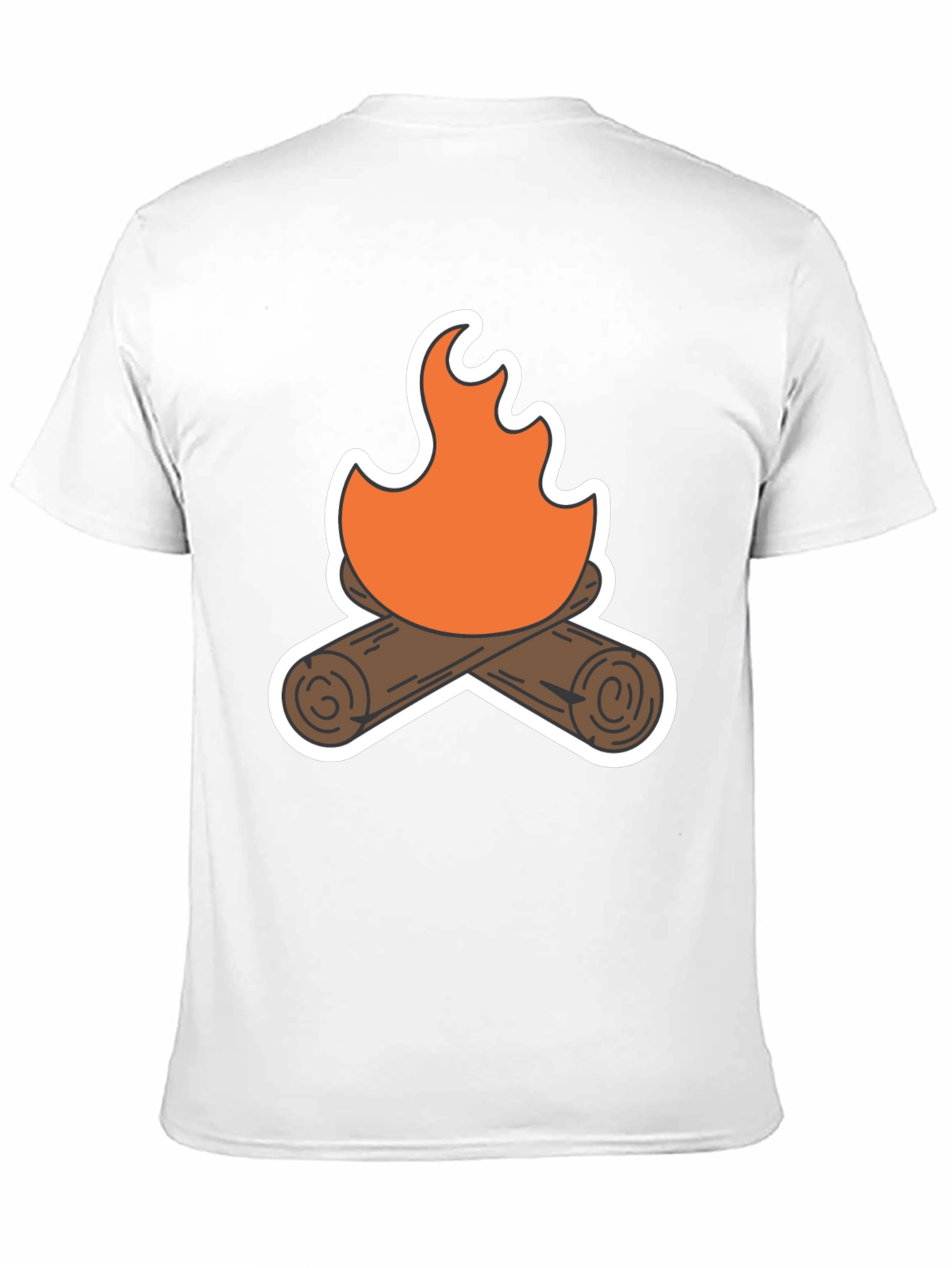 Campfire Graphic Tee - Cozy Comfort