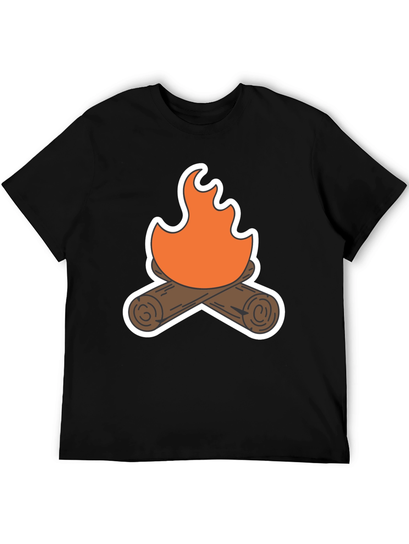 Campfire Graphic Tee - Cozy Comfort
