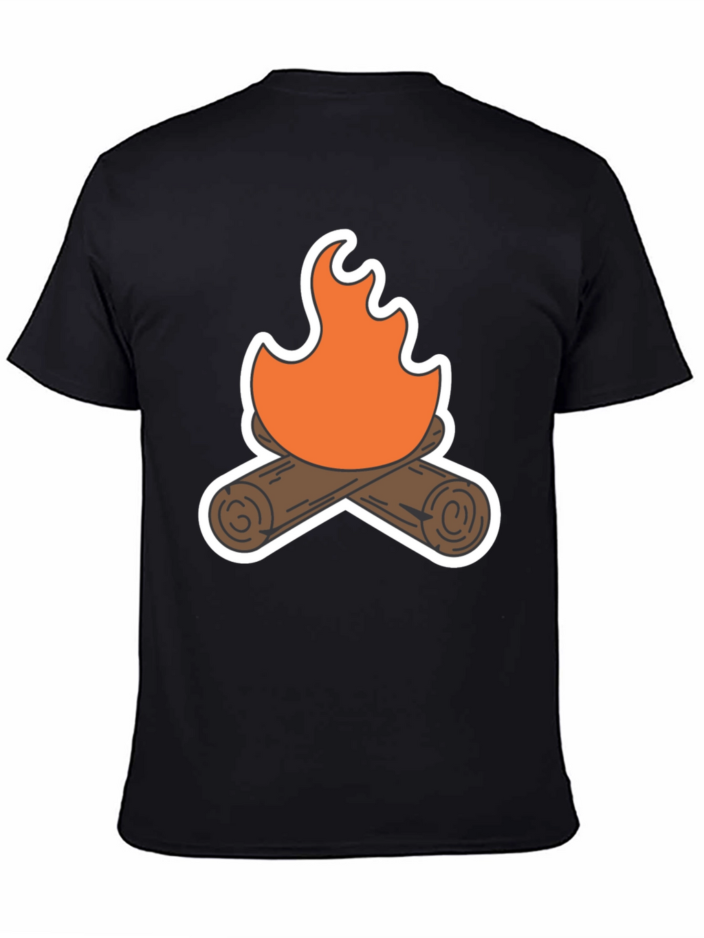 Campfire Graphic Tee - Cozy Comfort