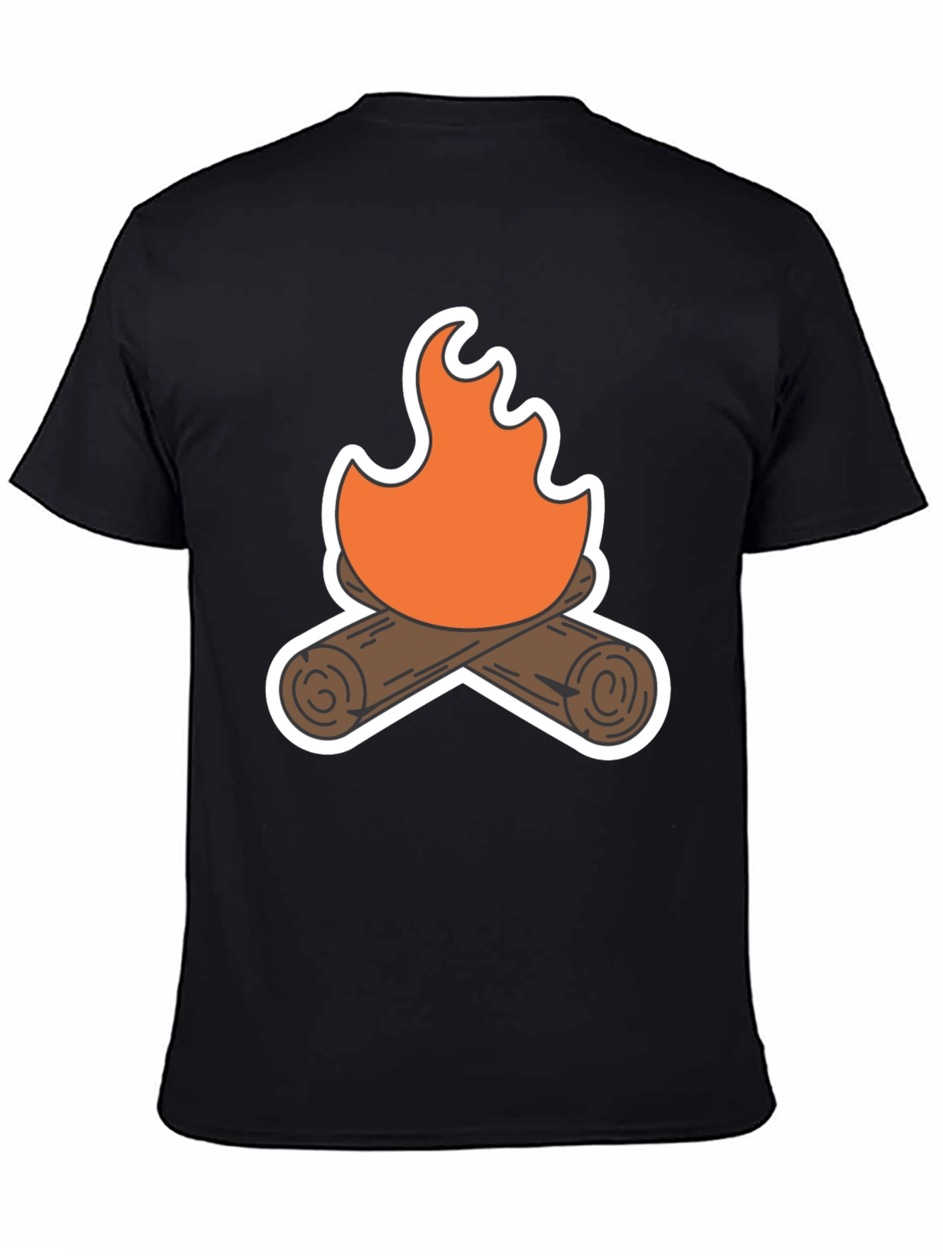 Campfire Graphic Tee - Cozy Comfort