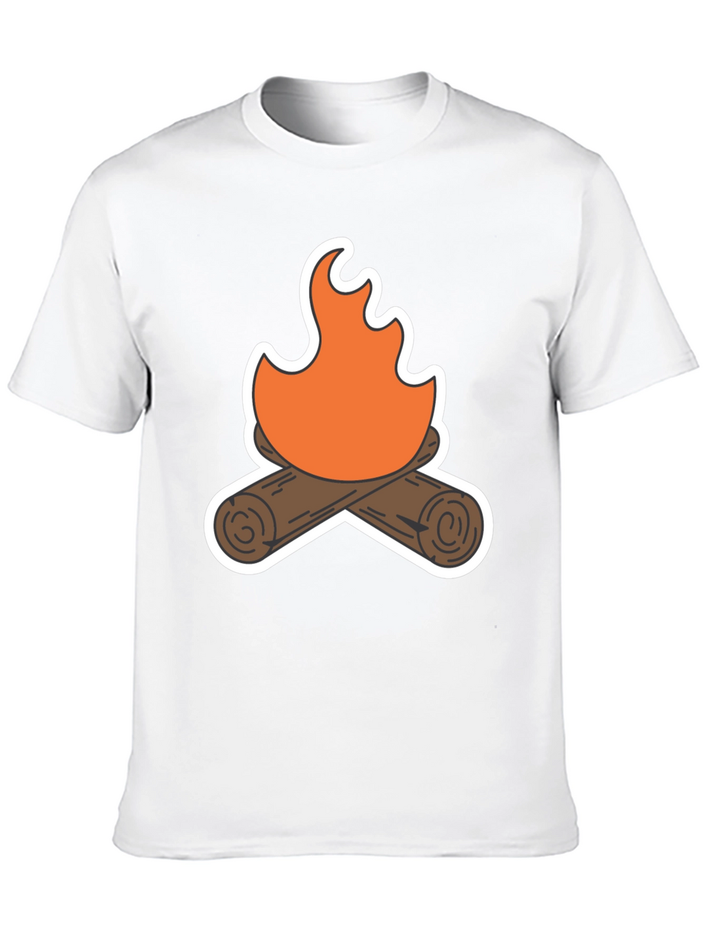 Campfire Graphic Tee - Cozy Comfort