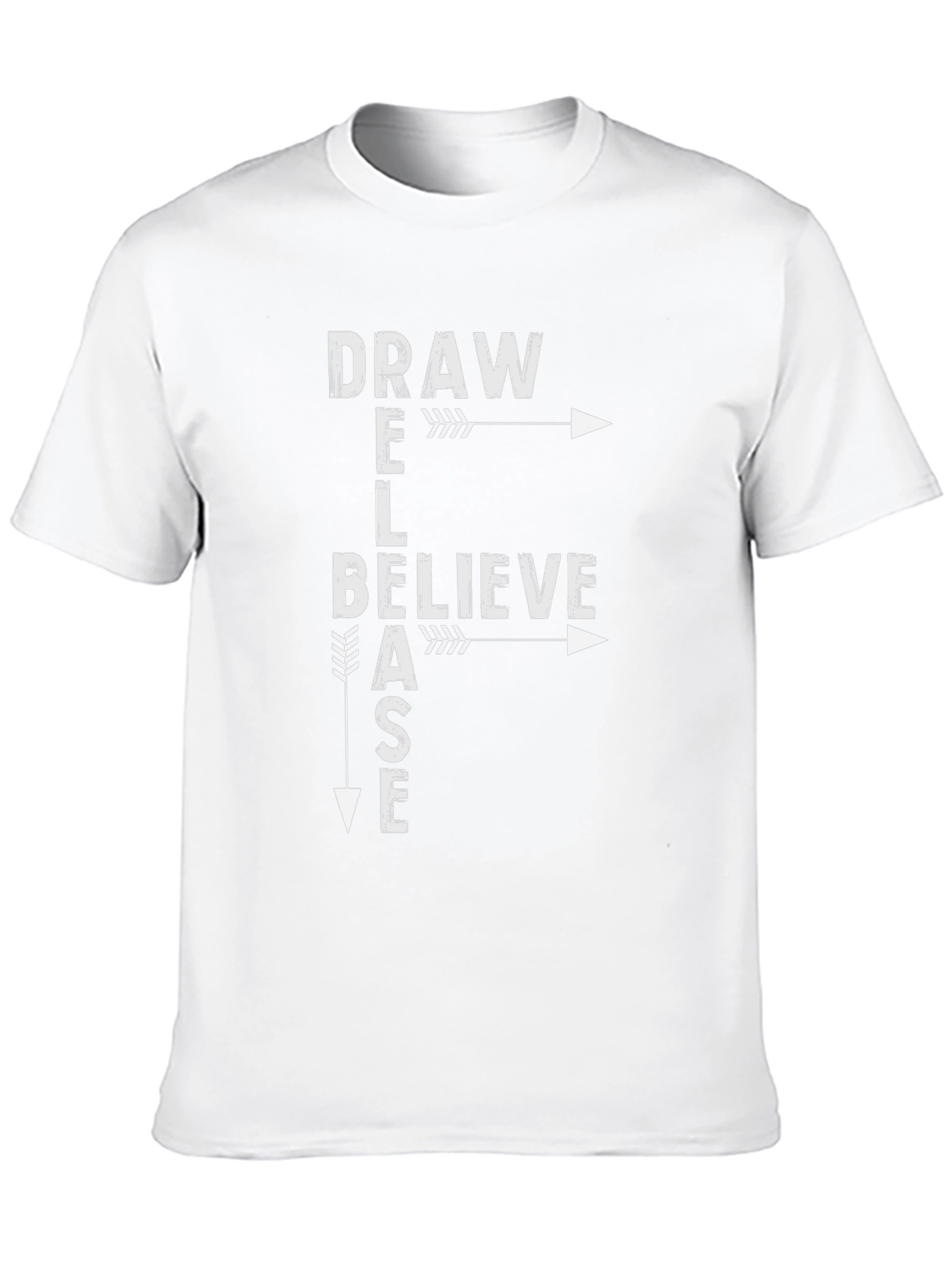 Inspiring DRAW BELIEVE T-Shirt