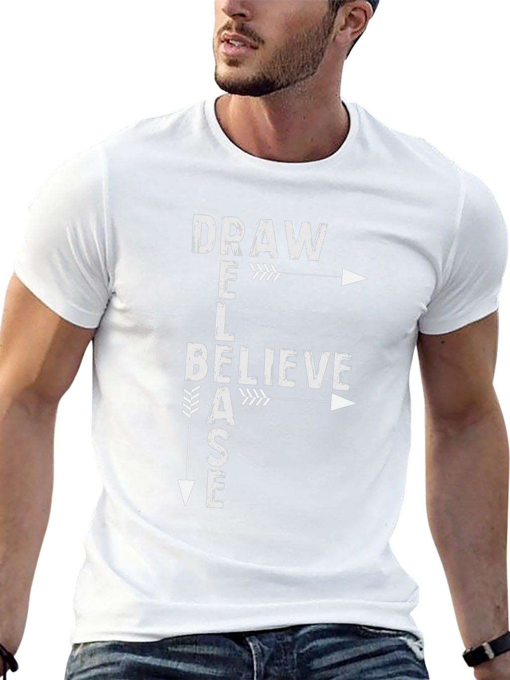 Inspiring DRAW BELIEVE T-Shirt
