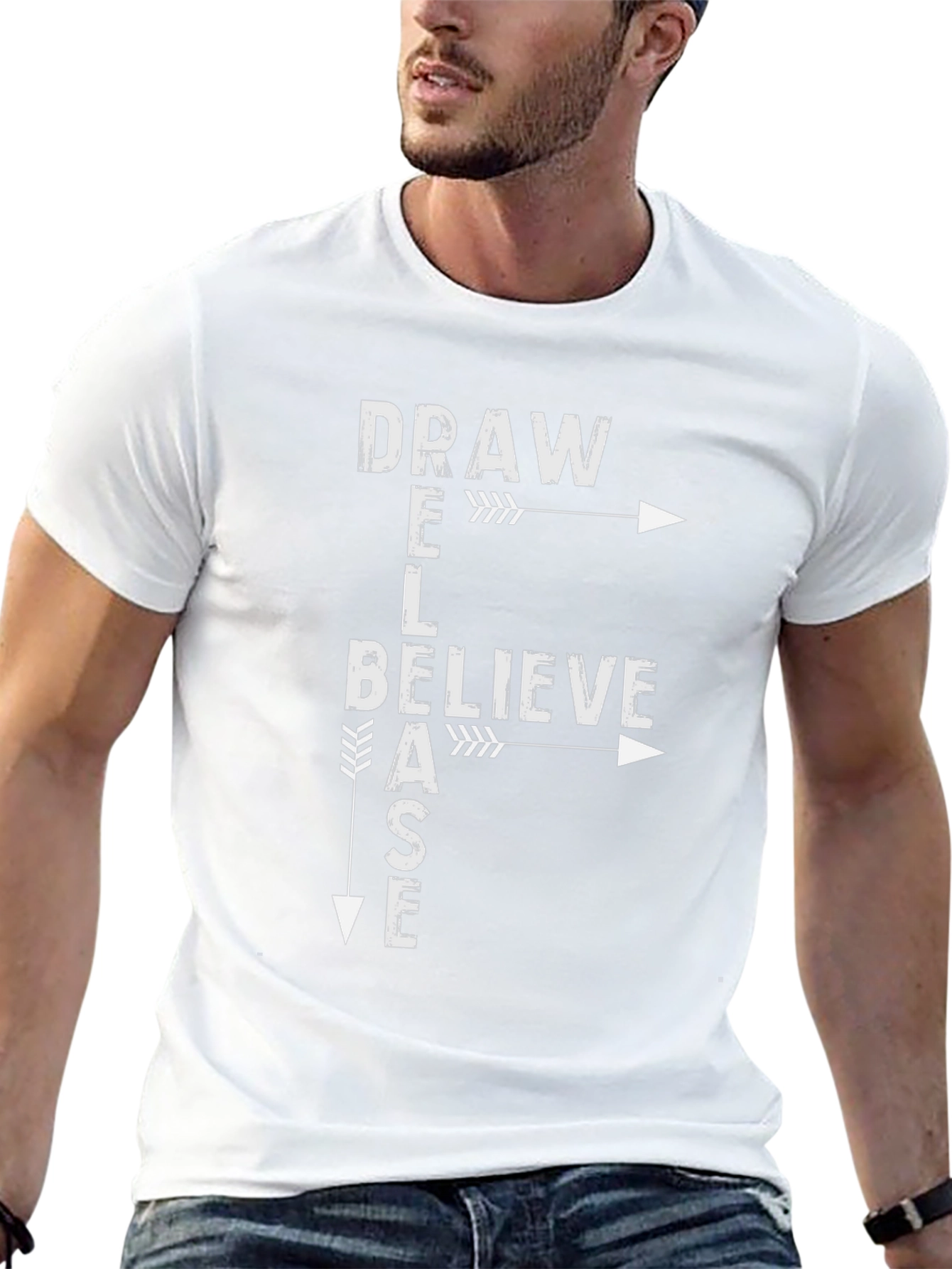 Inspiring DRAW BELIEVE T-Shirt