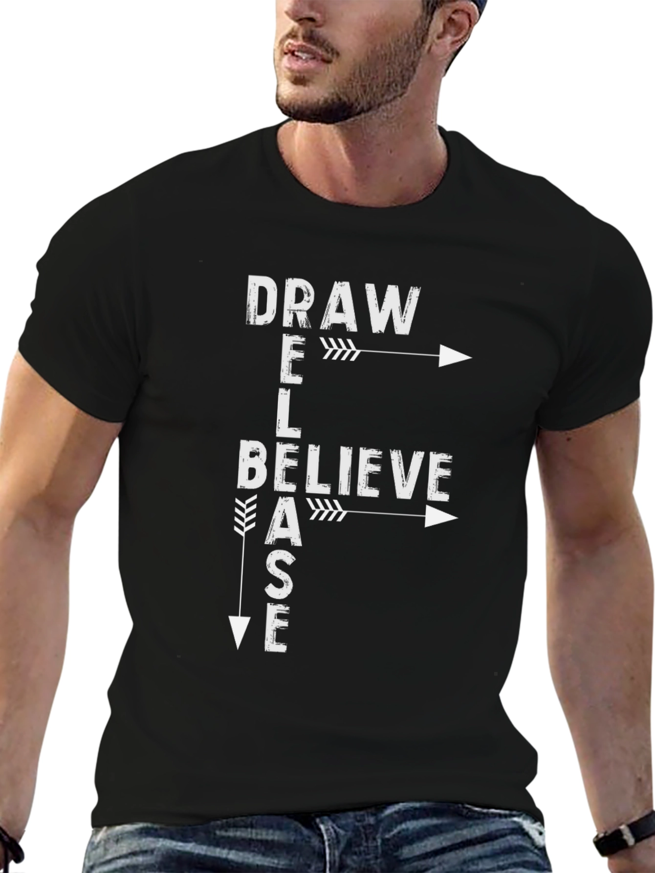 Inspiring DRAW BELIEVE T-Shirt