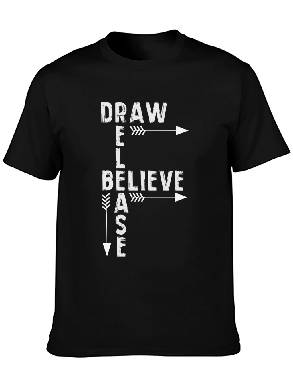 Inspiring DRAW BELIEVE T-Shirt