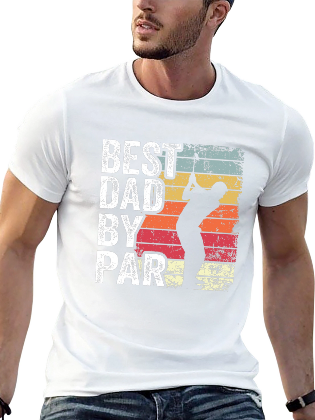 Best Dad By Par Golf T-Shirt