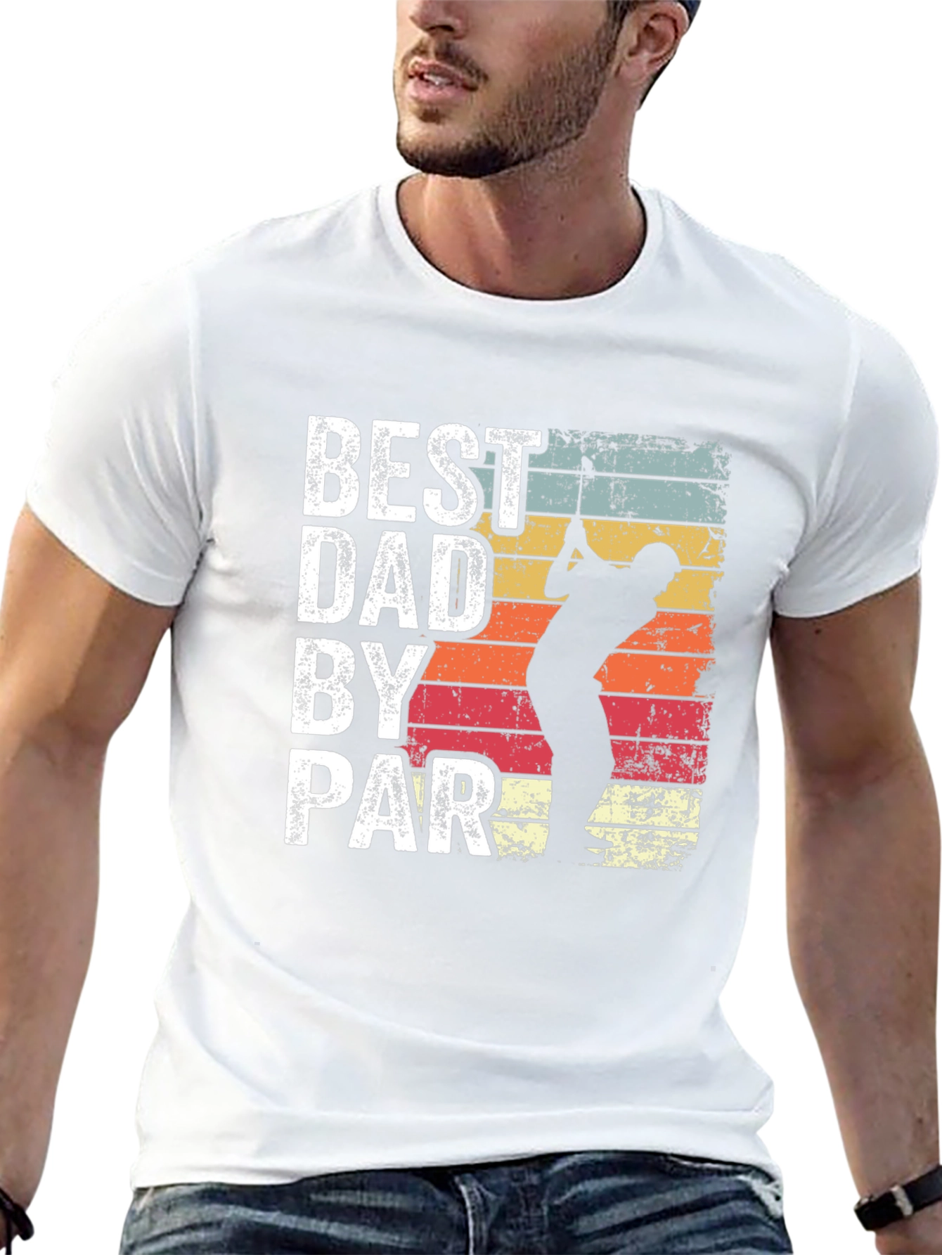 Best Dad By Par Golf T-Shirt