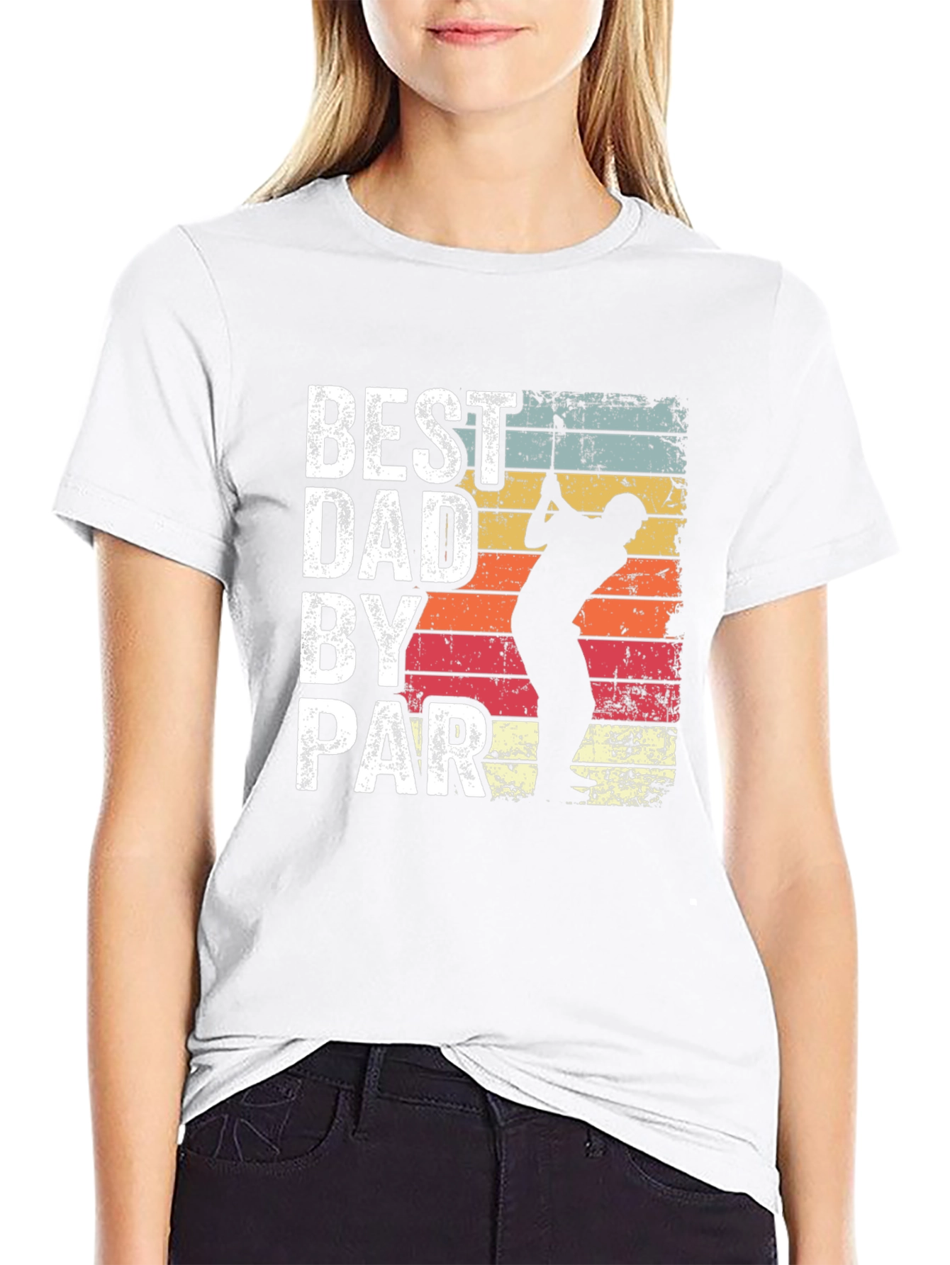 Best Dad By Par Golf T-Shirt
