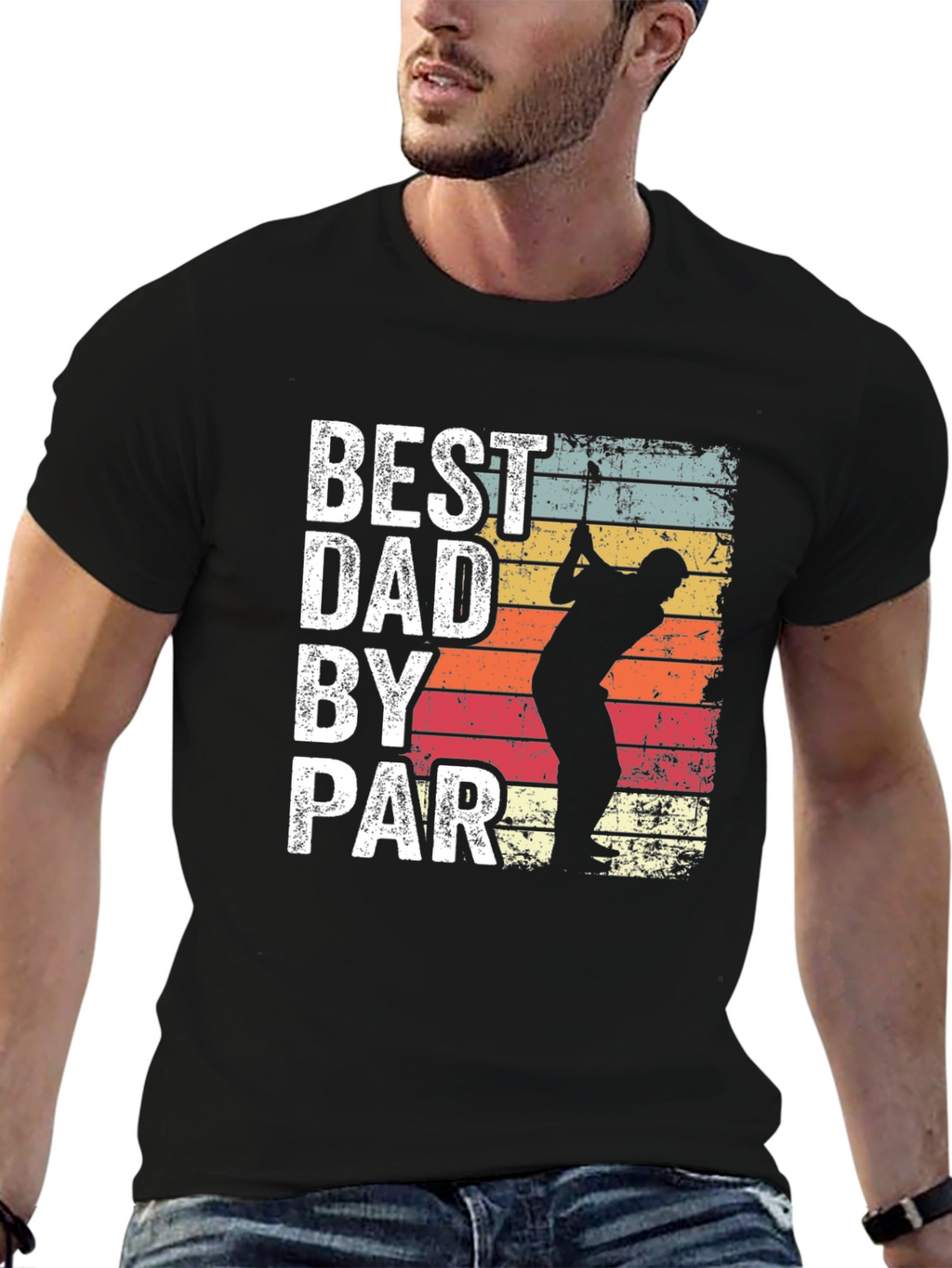 Best Dad By Par Golf T-Shirt