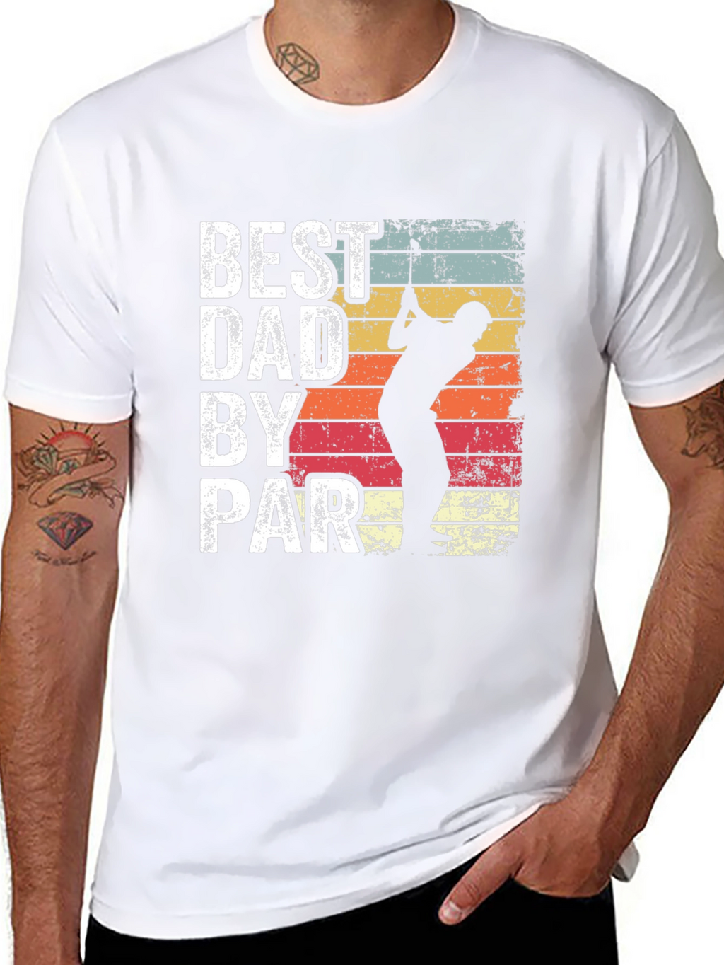 Best Dad By Par Golf T-Shirt