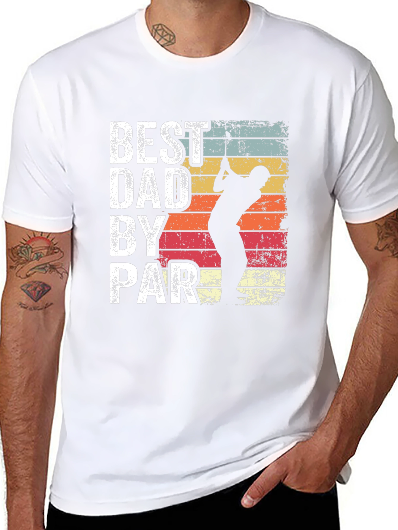 Best Dad By Par Golf T-Shirt