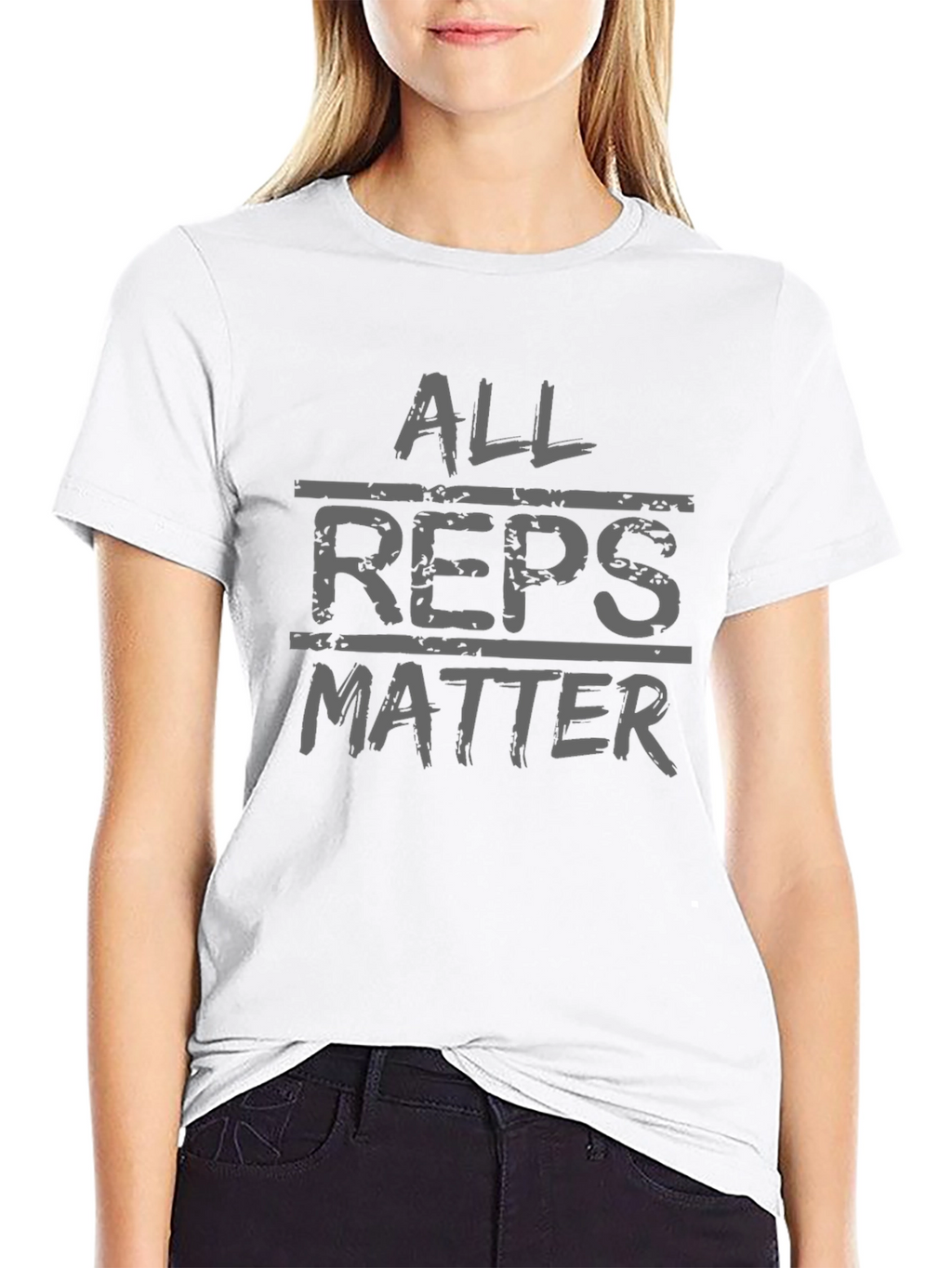 All Reps Matter Graphic T-Shirt - Gym Motivation Tee