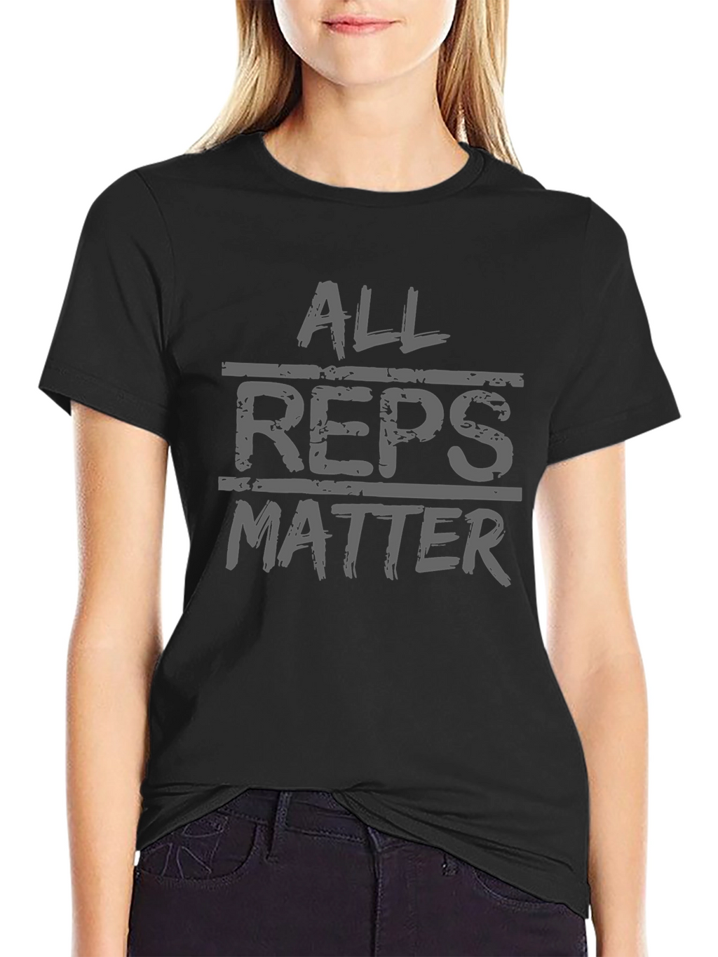 All Reps Matter Graphic T-Shirt - Gym Motivation Tee