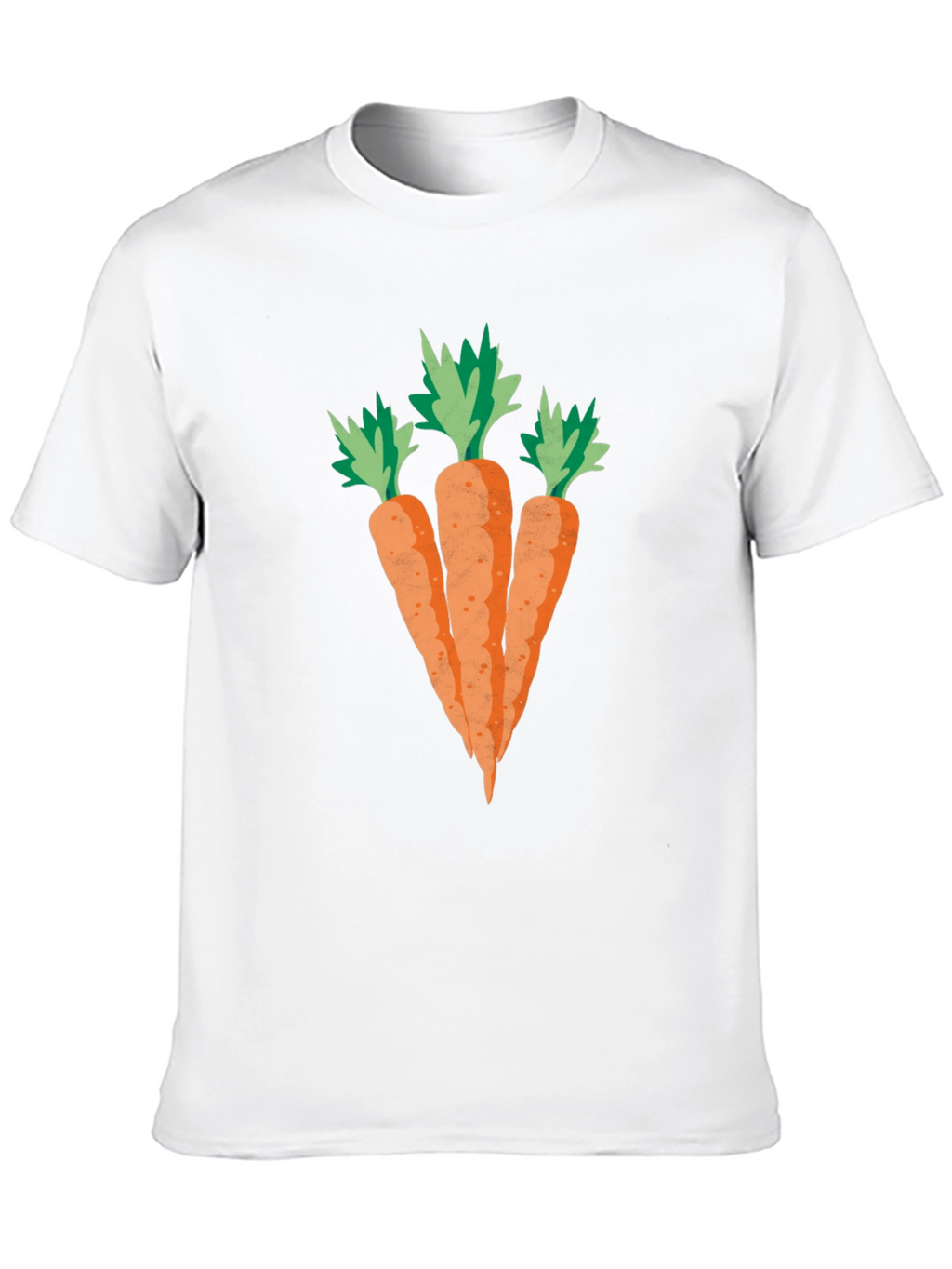 Carrot Graphic Black T-Shirt