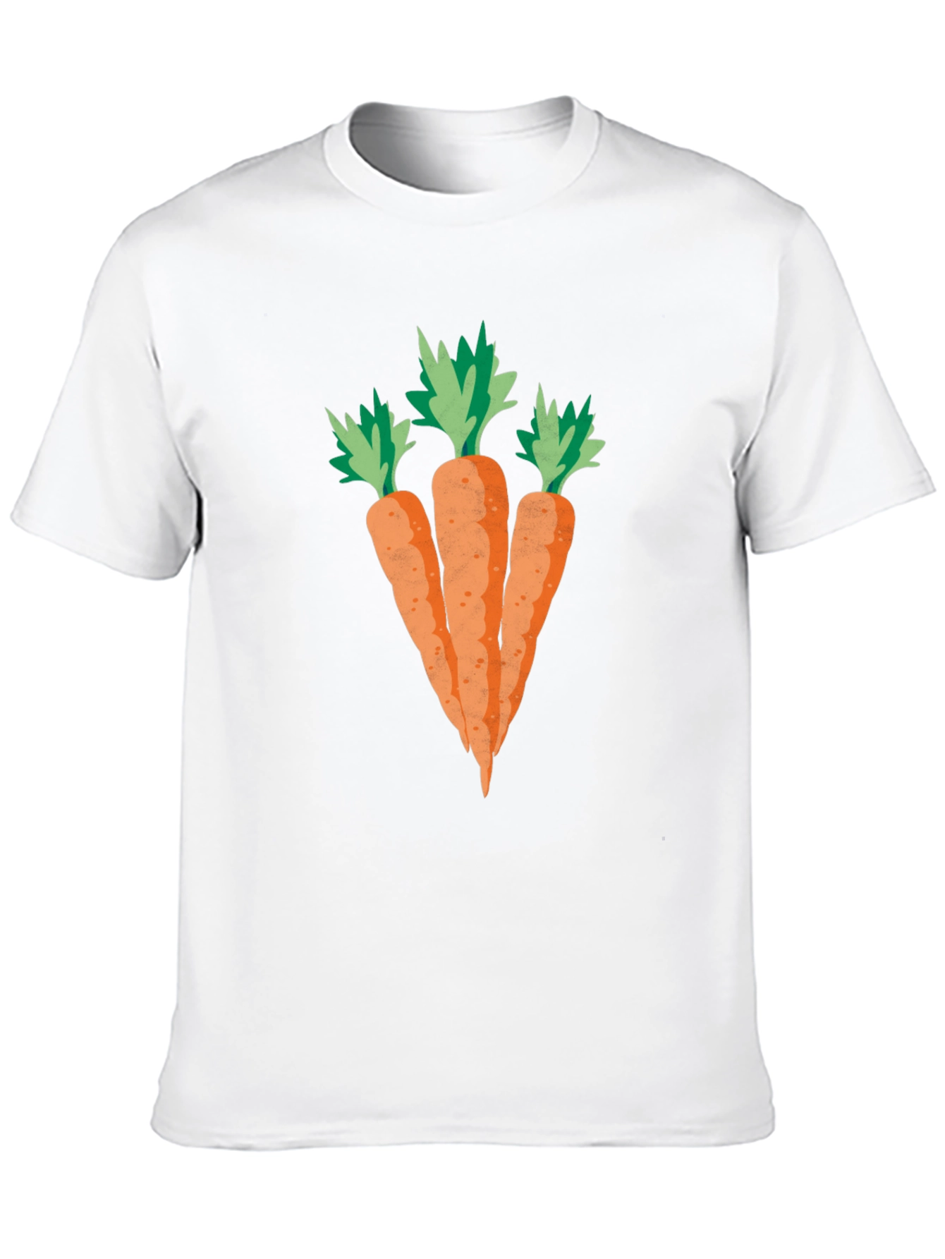 Carrot Graphic Black T-Shirt