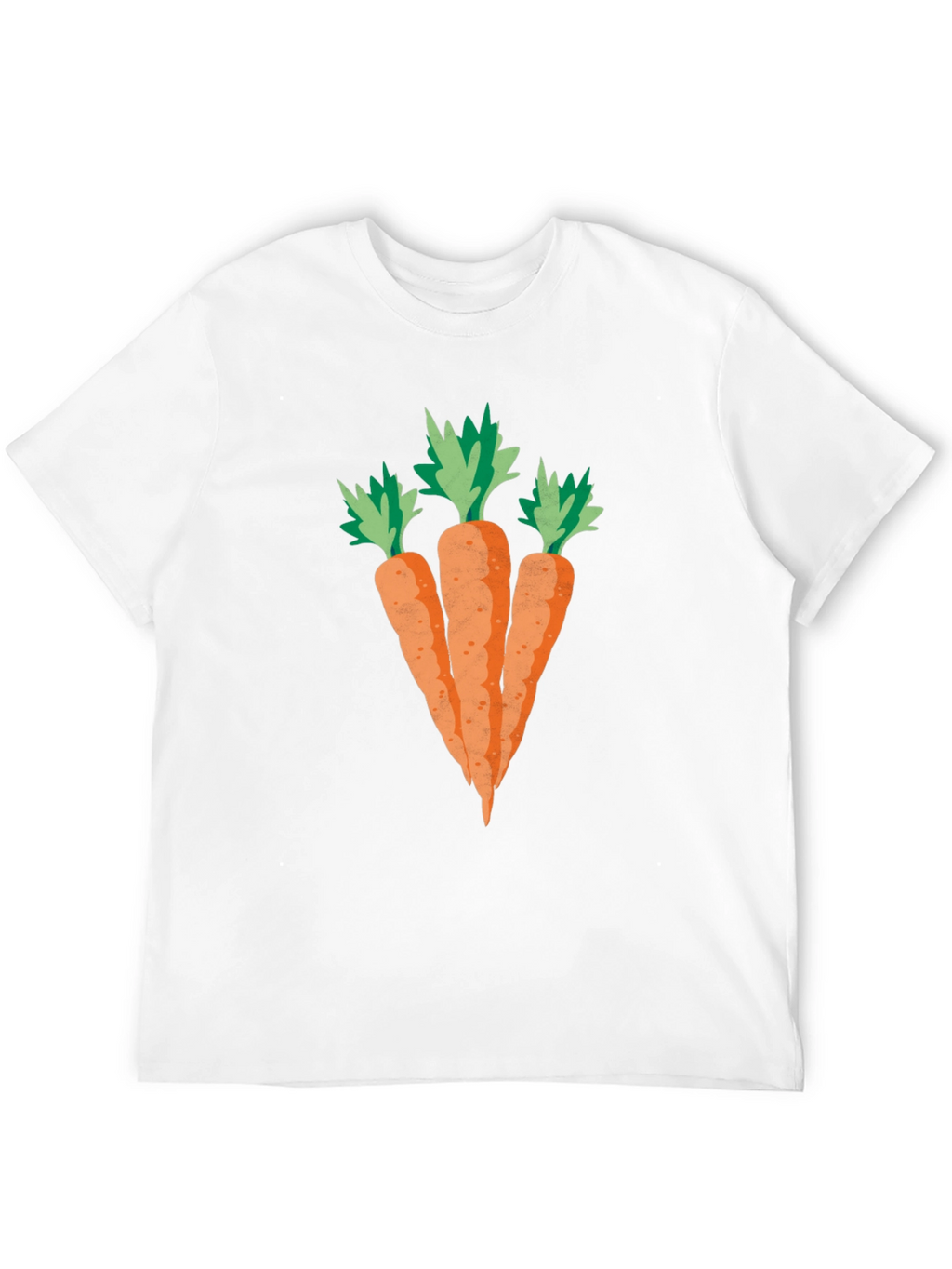 Carrot Graphic Black T-Shirt