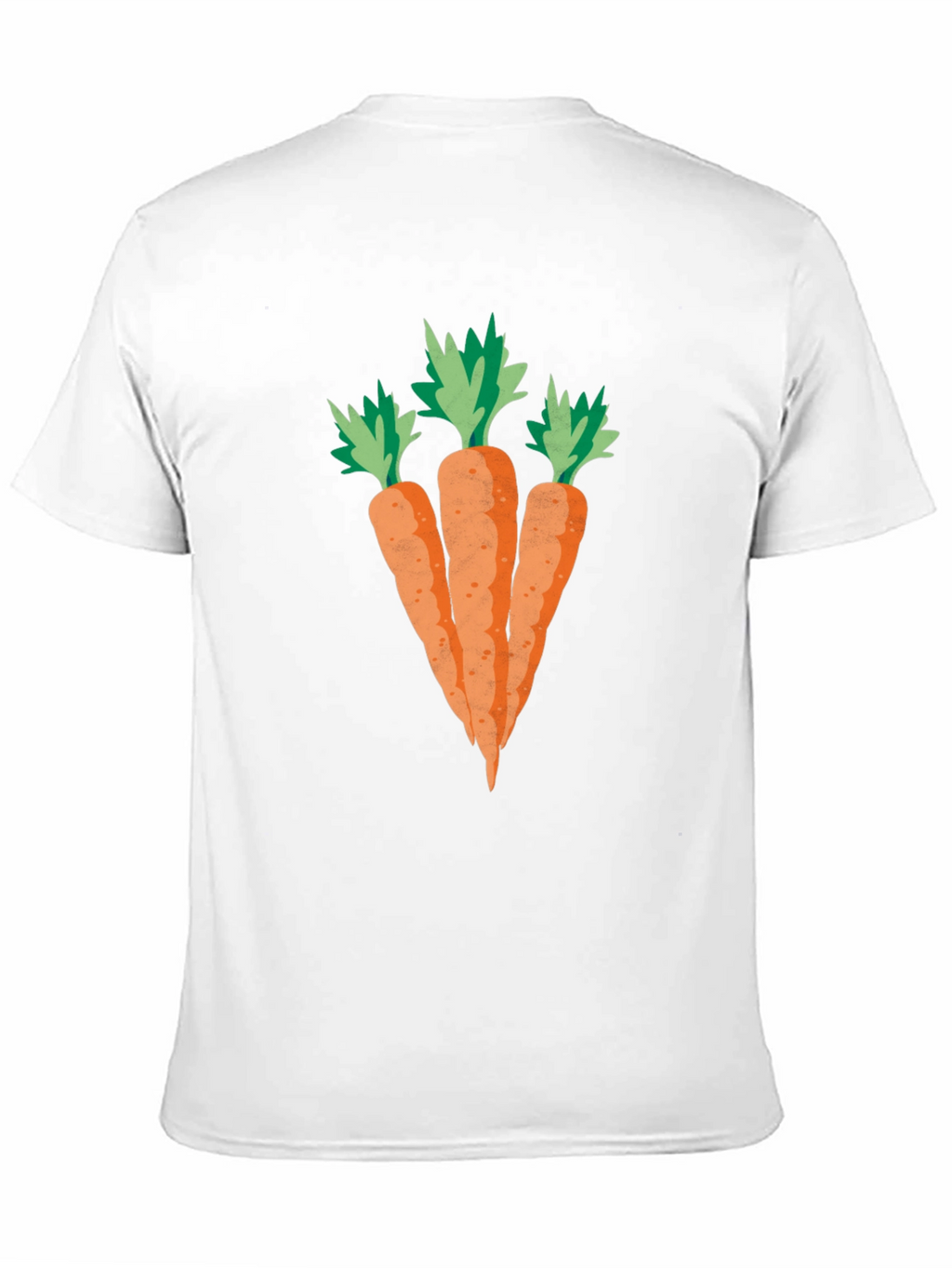 Carrot Graphic Black T-Shirt