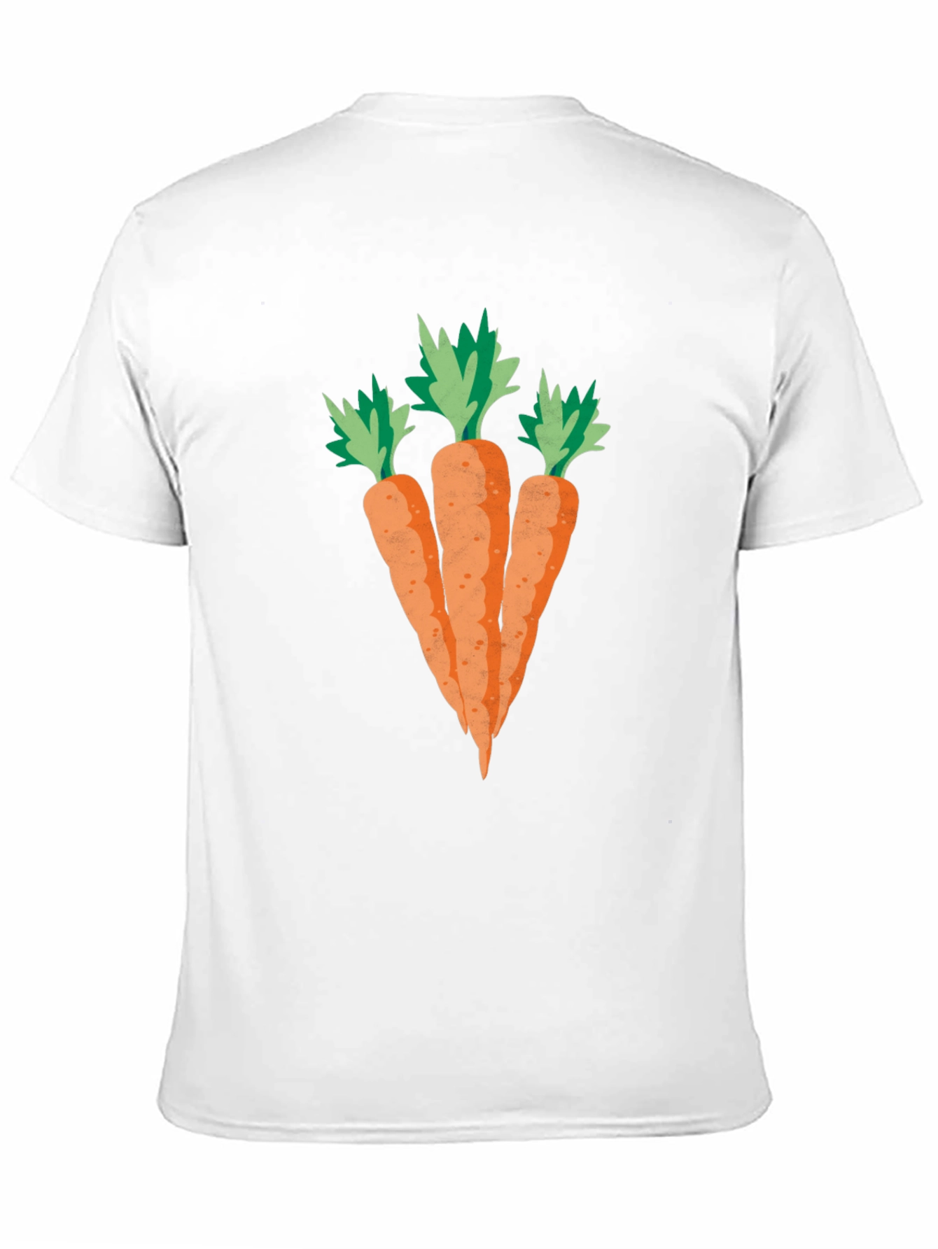 Carrot Graphic Black T-Shirt