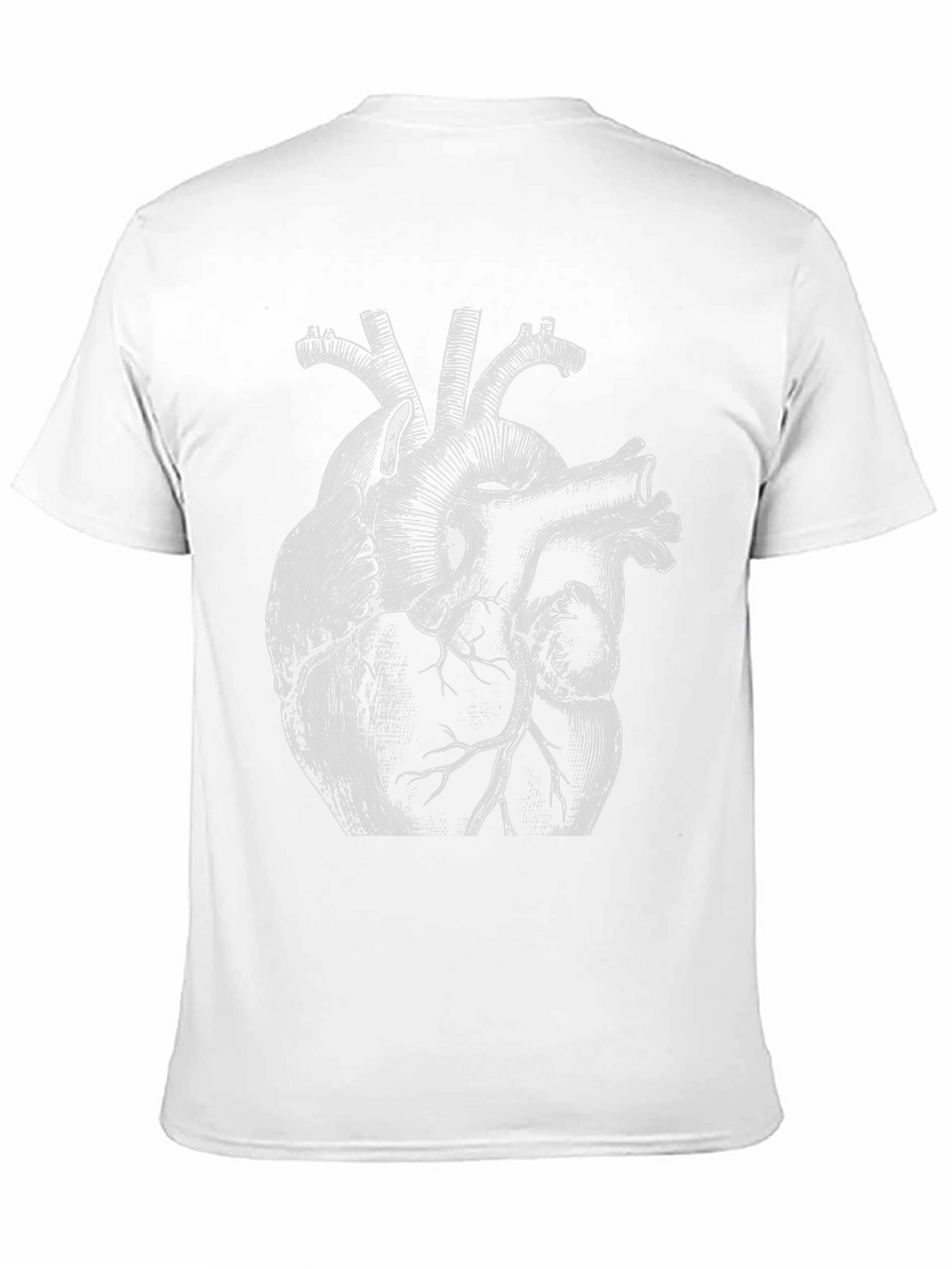 Anatomical Heart Graphic Black T-Shirt
