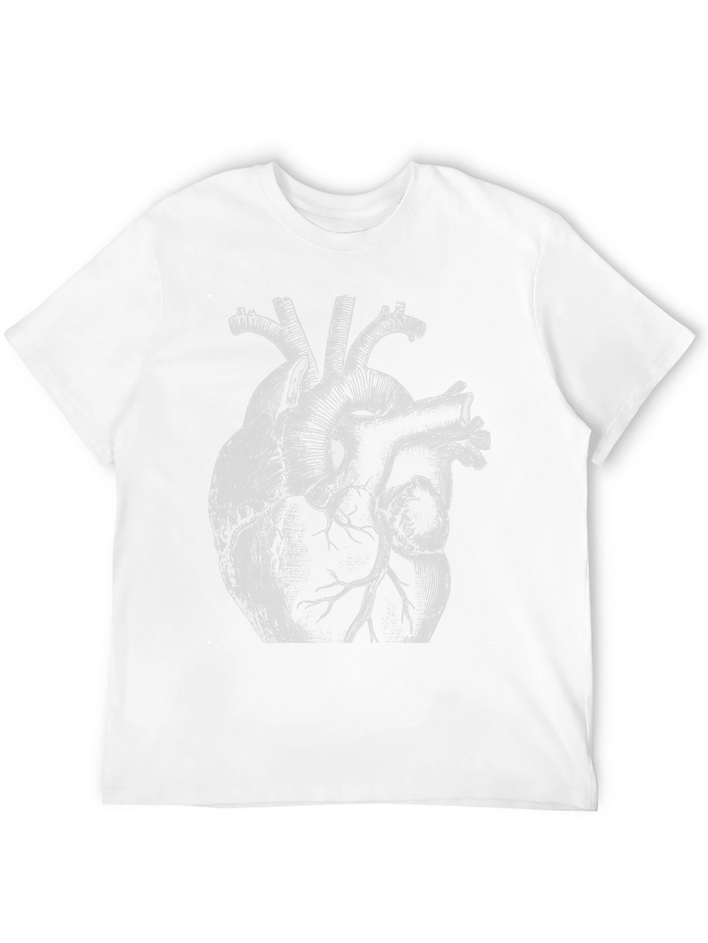 Anatomical Heart Graphic Black T-Shirt