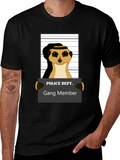 Gang Member Meerkat T-Shirt - Novelty Animal Tee