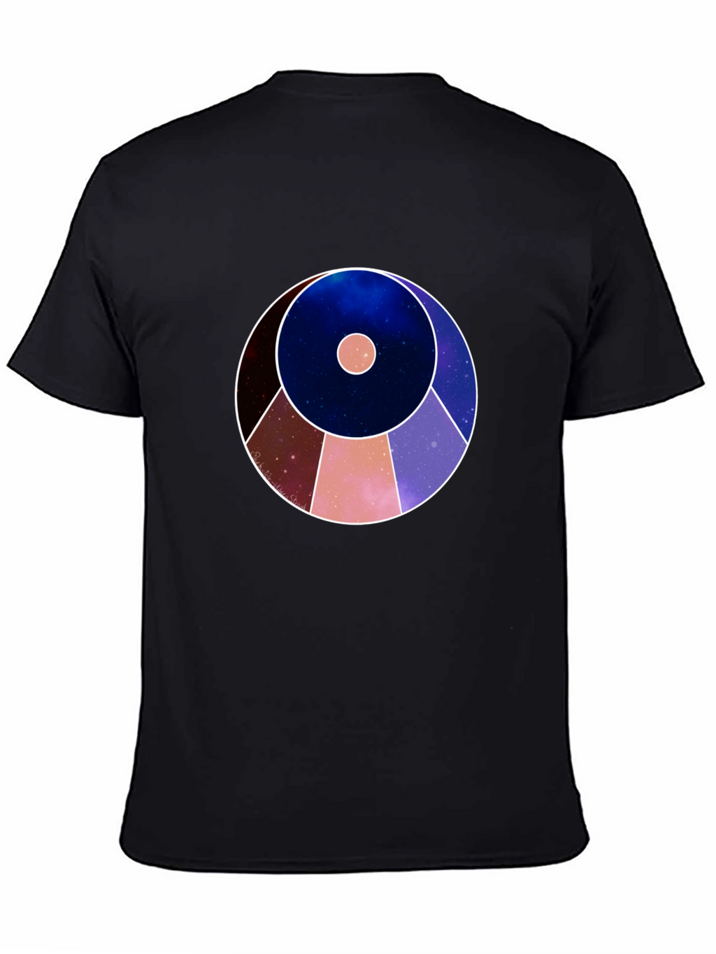 Cosmic Circle Graphic T-Shirt