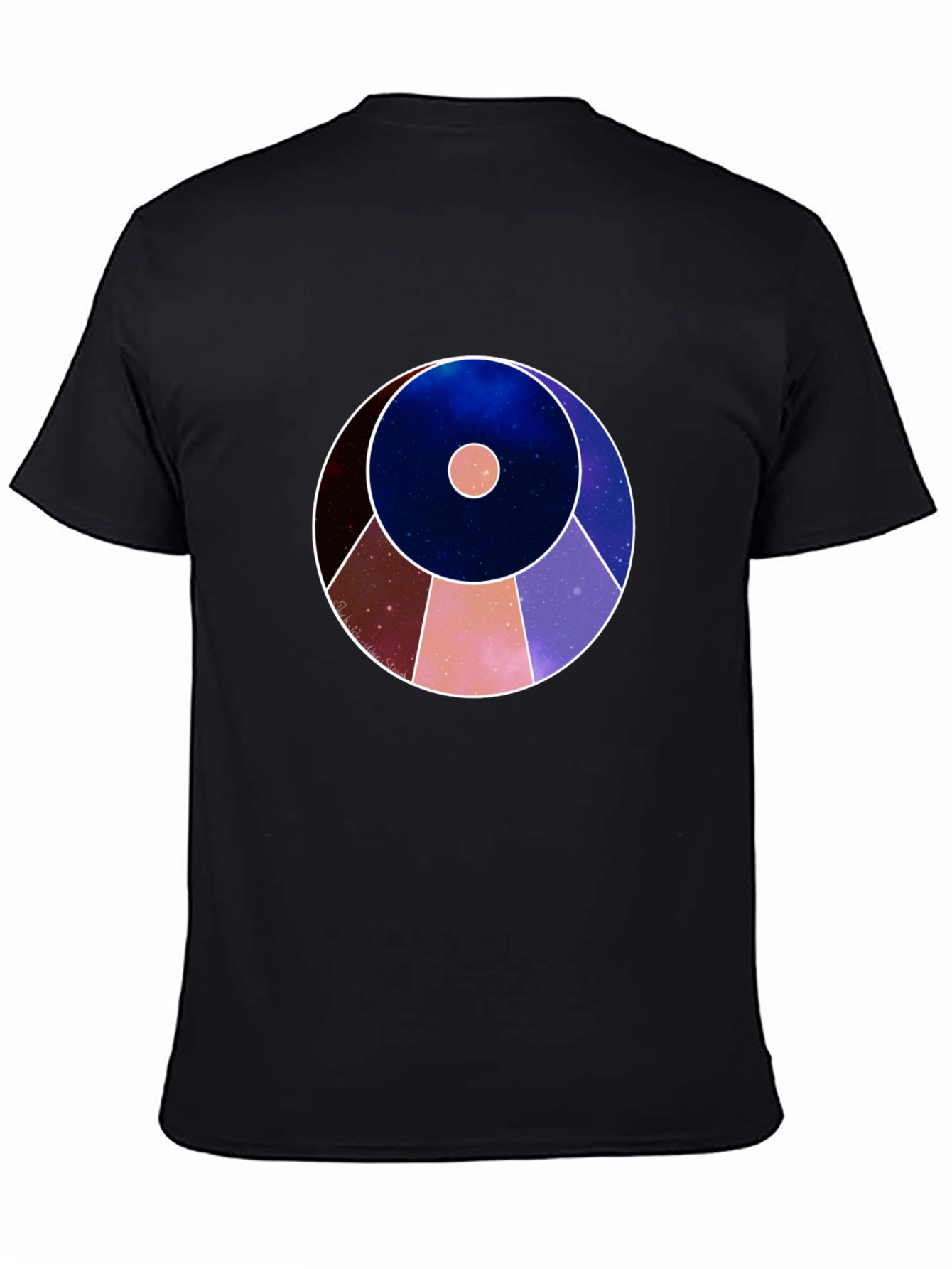 Cosmic Circle Graphic T-Shirt