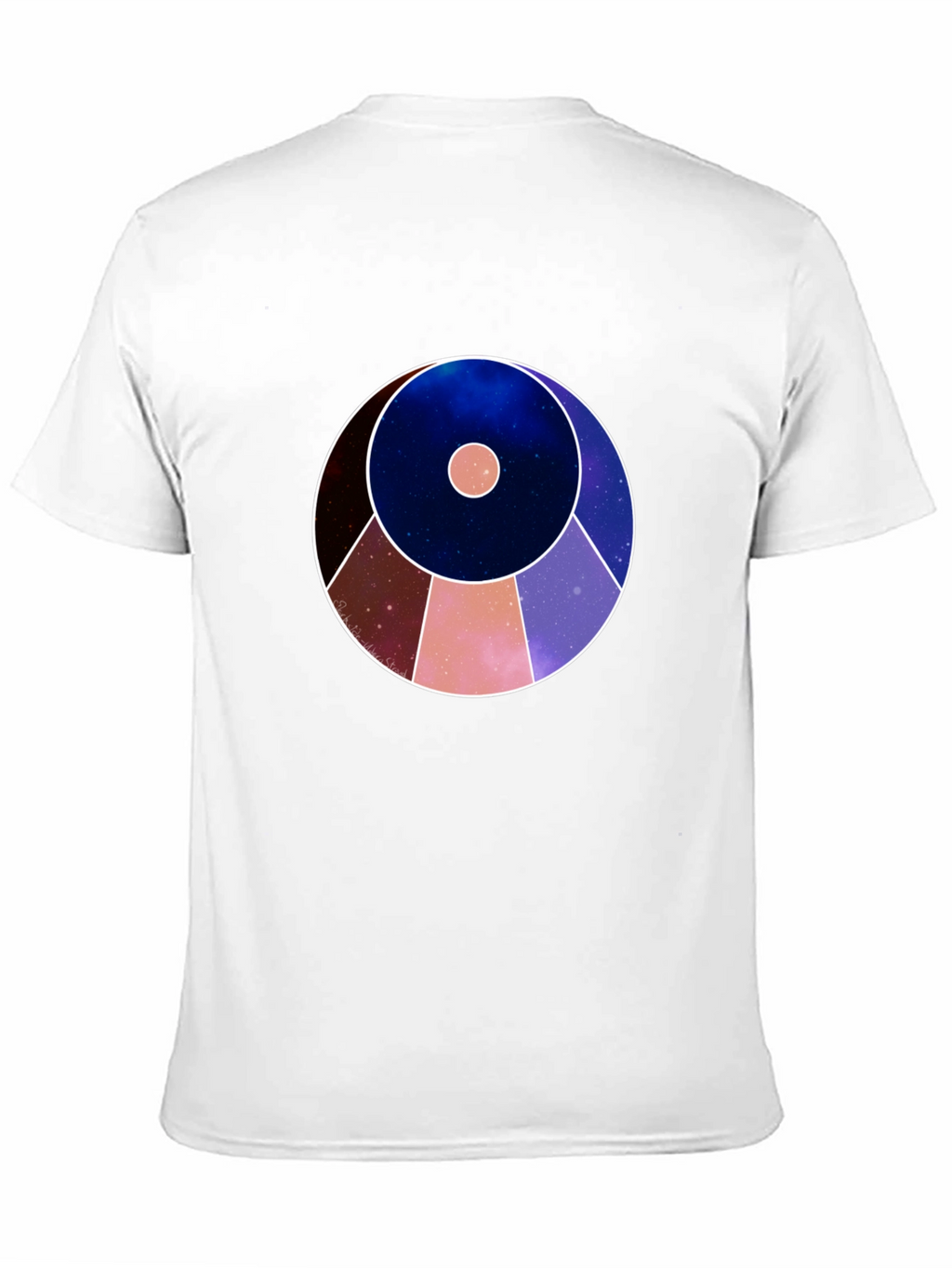 Cosmic Circle Graphic T-Shirt