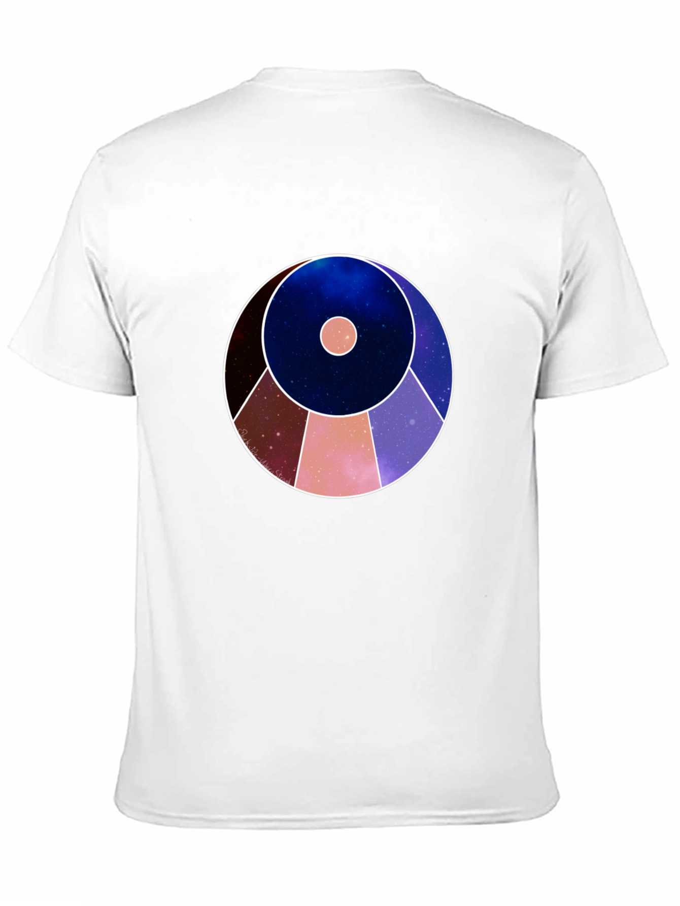 Cosmic Circle Graphic T-Shirt