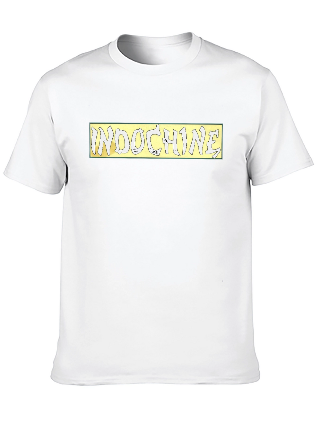 Indochine Band Logo Black T-Shirt