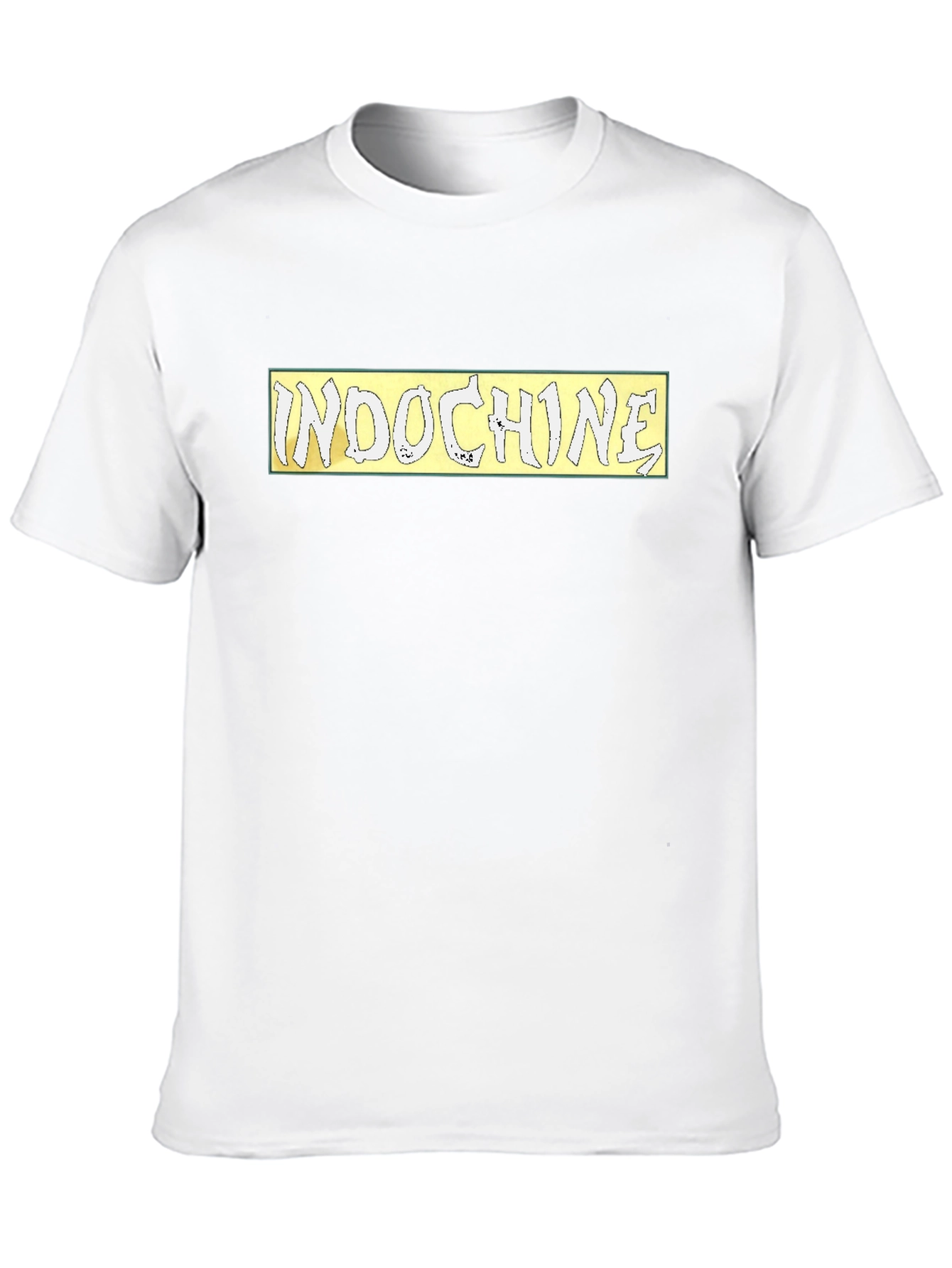 Indochine Band Logo Black T-Shirt