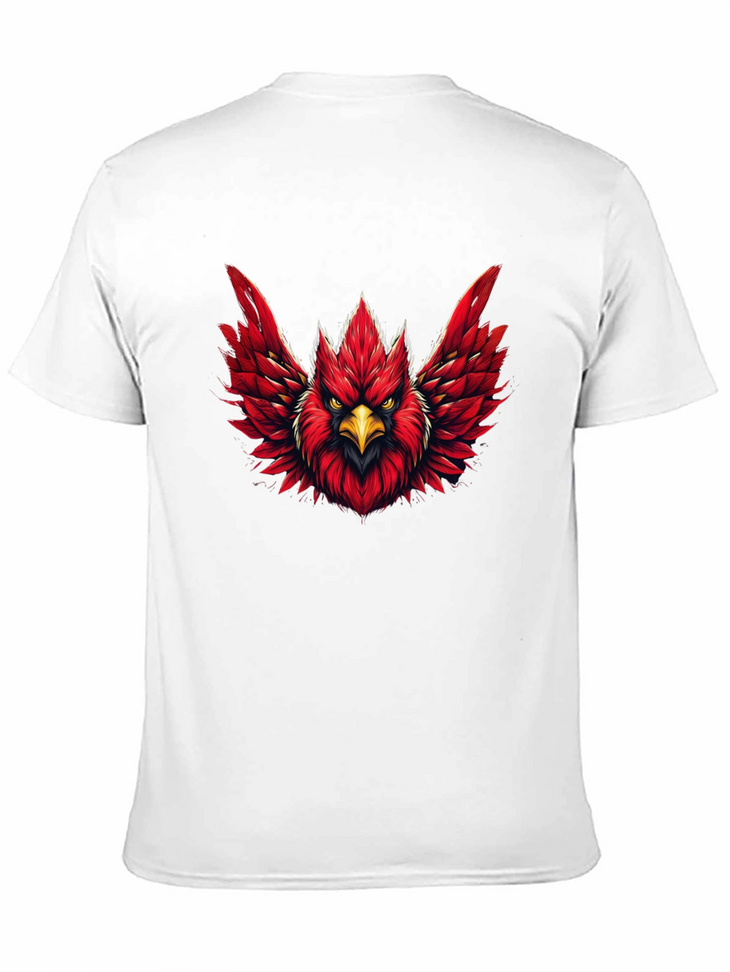 Cardinal Bird Graphic Tee - Bold & Vibrant