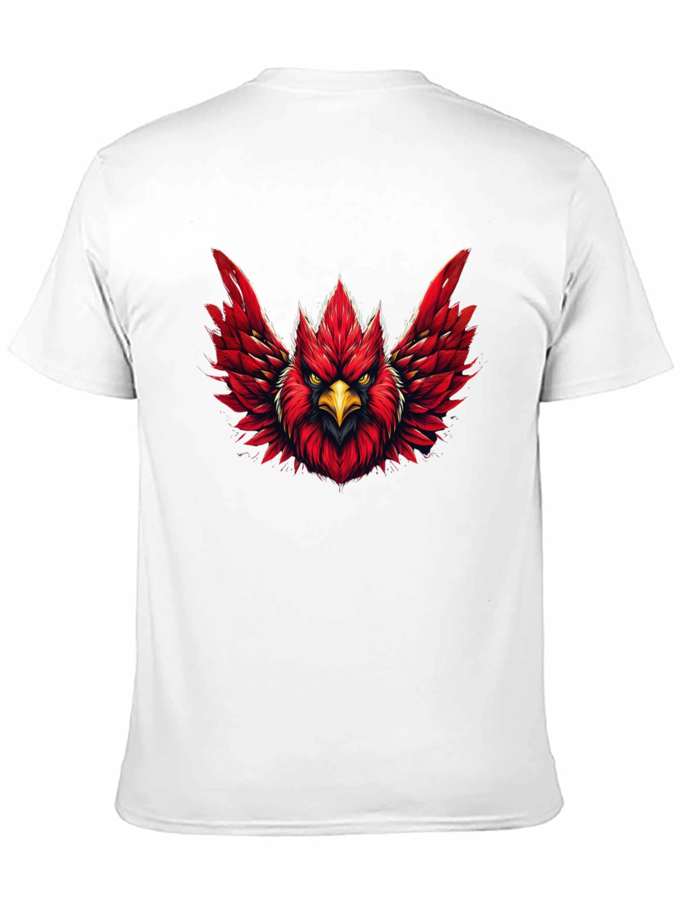 Cardinal Bird Graphic Tee - Bold & Vibrant