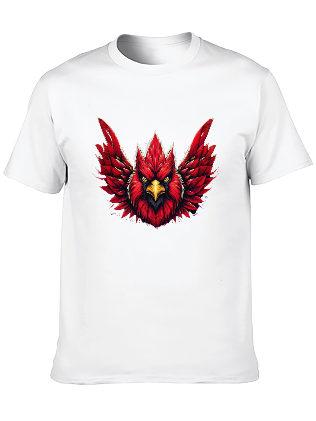 Cardinal Bird Graphic Tee - Bold & Vibrant