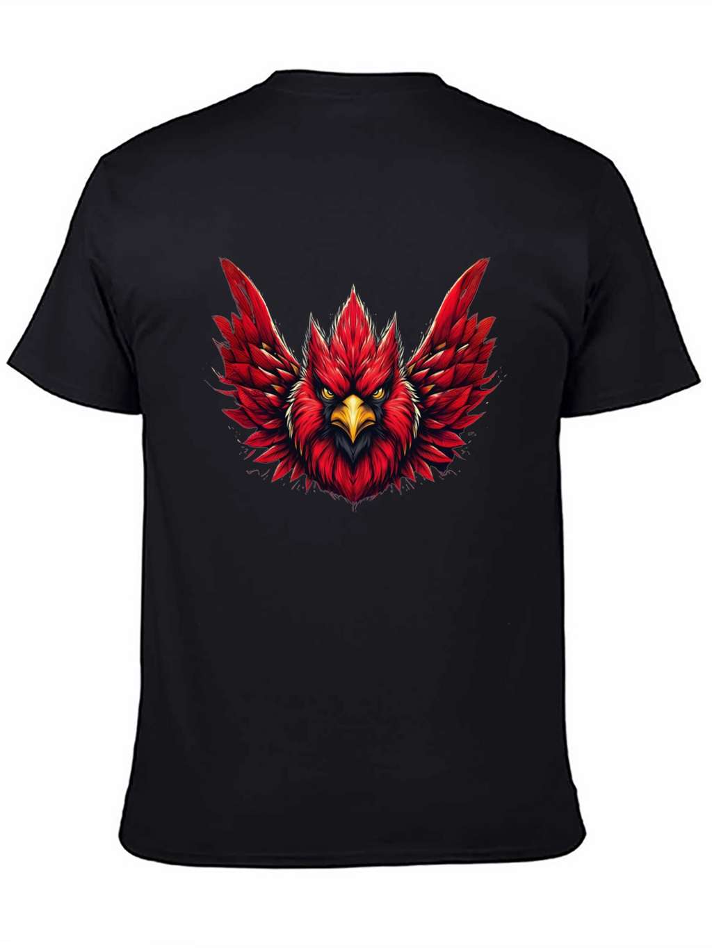 Cardinal Bird Graphic Tee - Bold & Vibrant