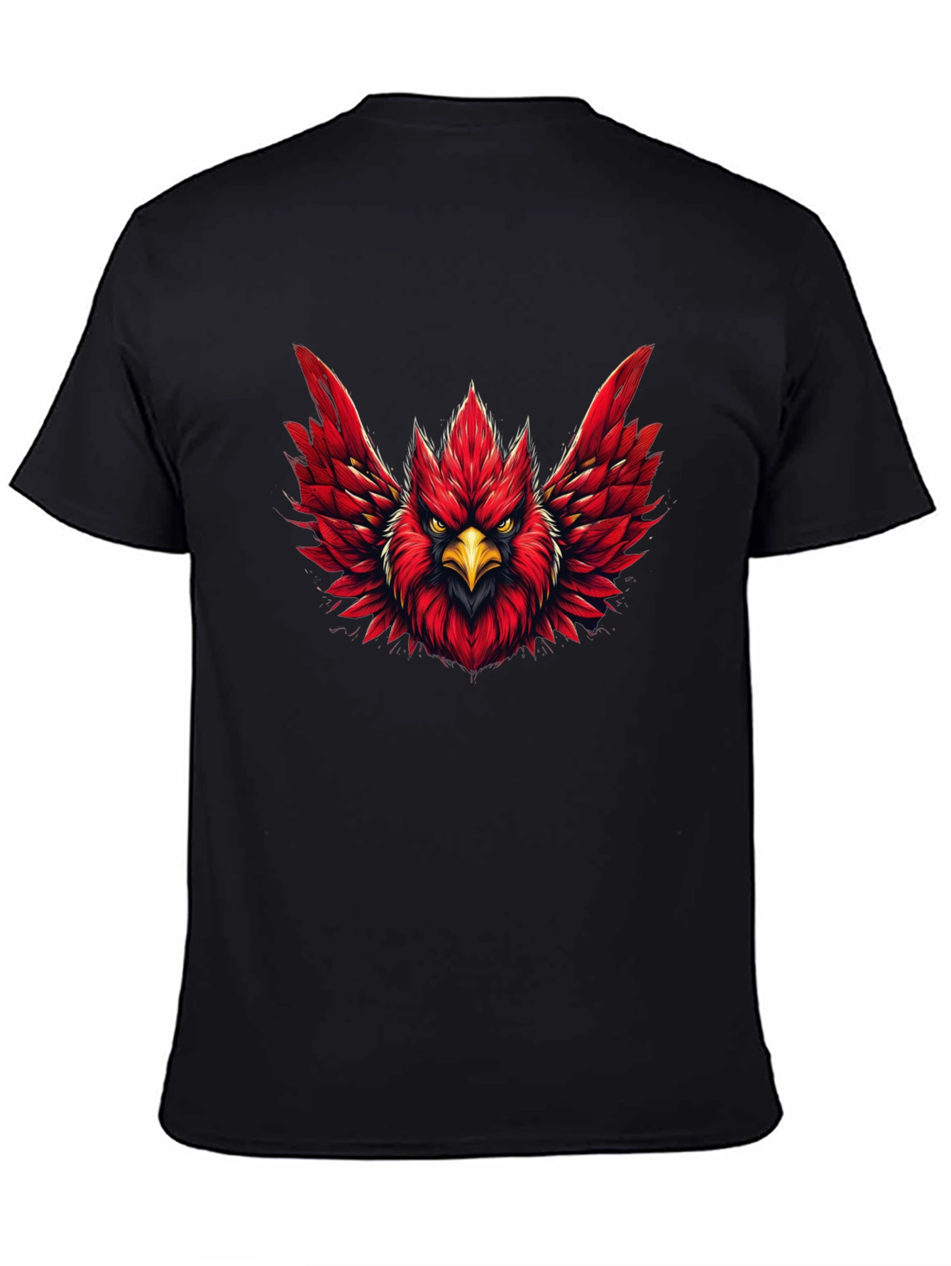 Cardinal Bird Graphic Tee - Bold & Vibrant
