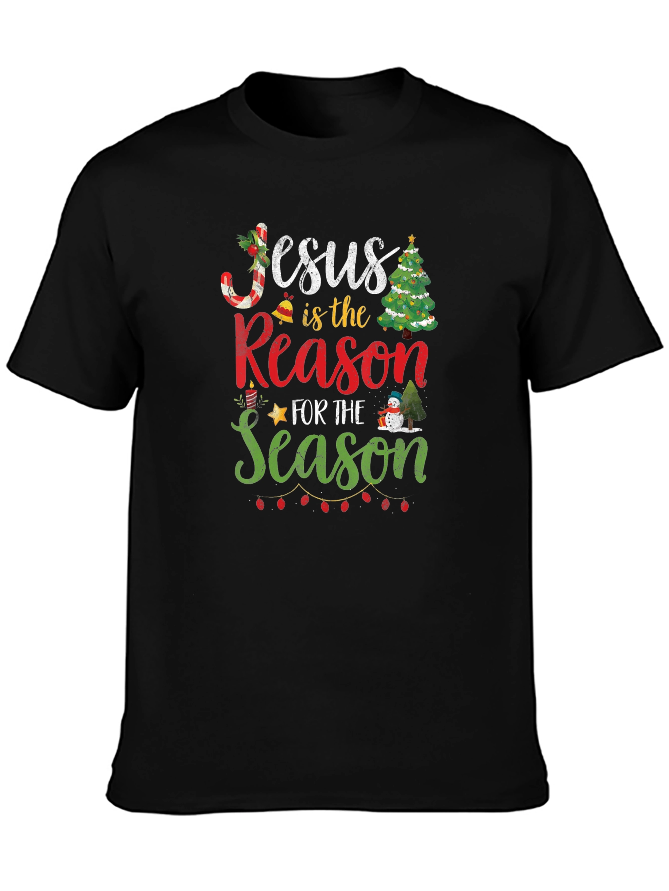 Jesus is the Reason for the Season Christmas T-Shirt
