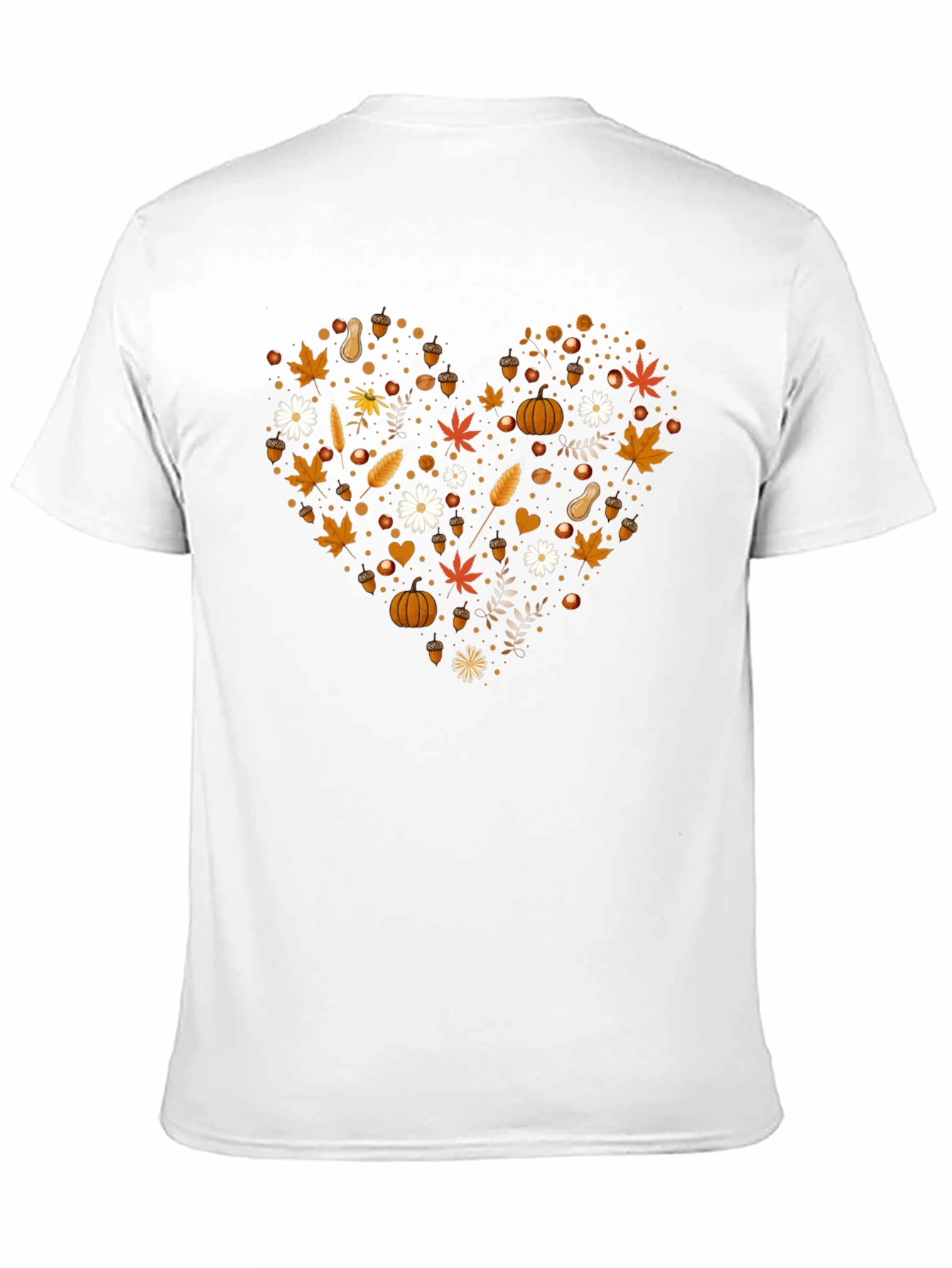 Autumn Heart Graphic T-Shirt