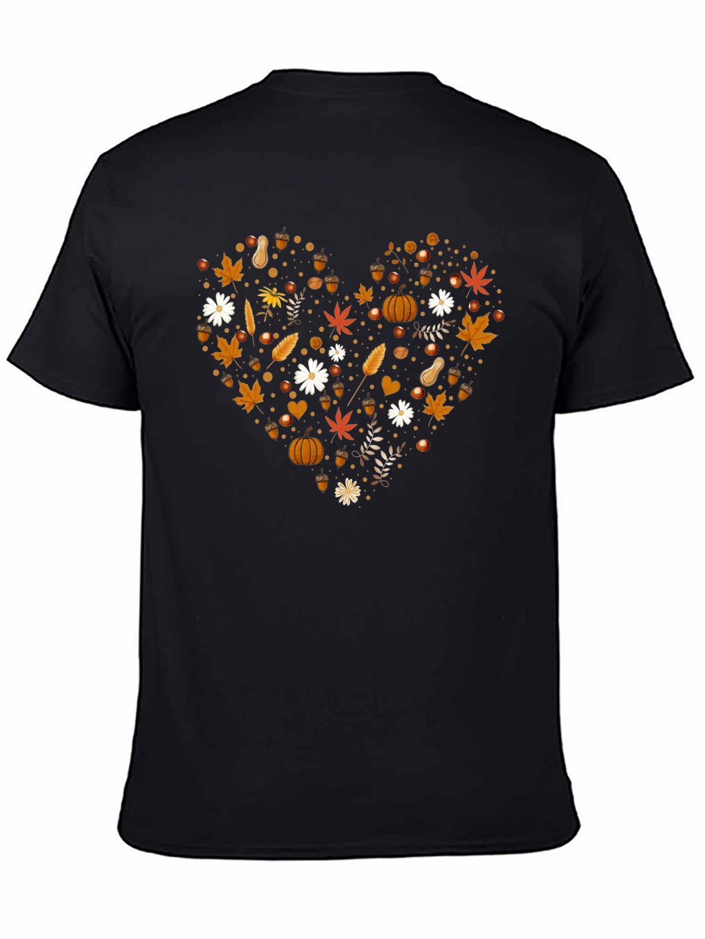 Autumn Heart Graphic T-Shirt