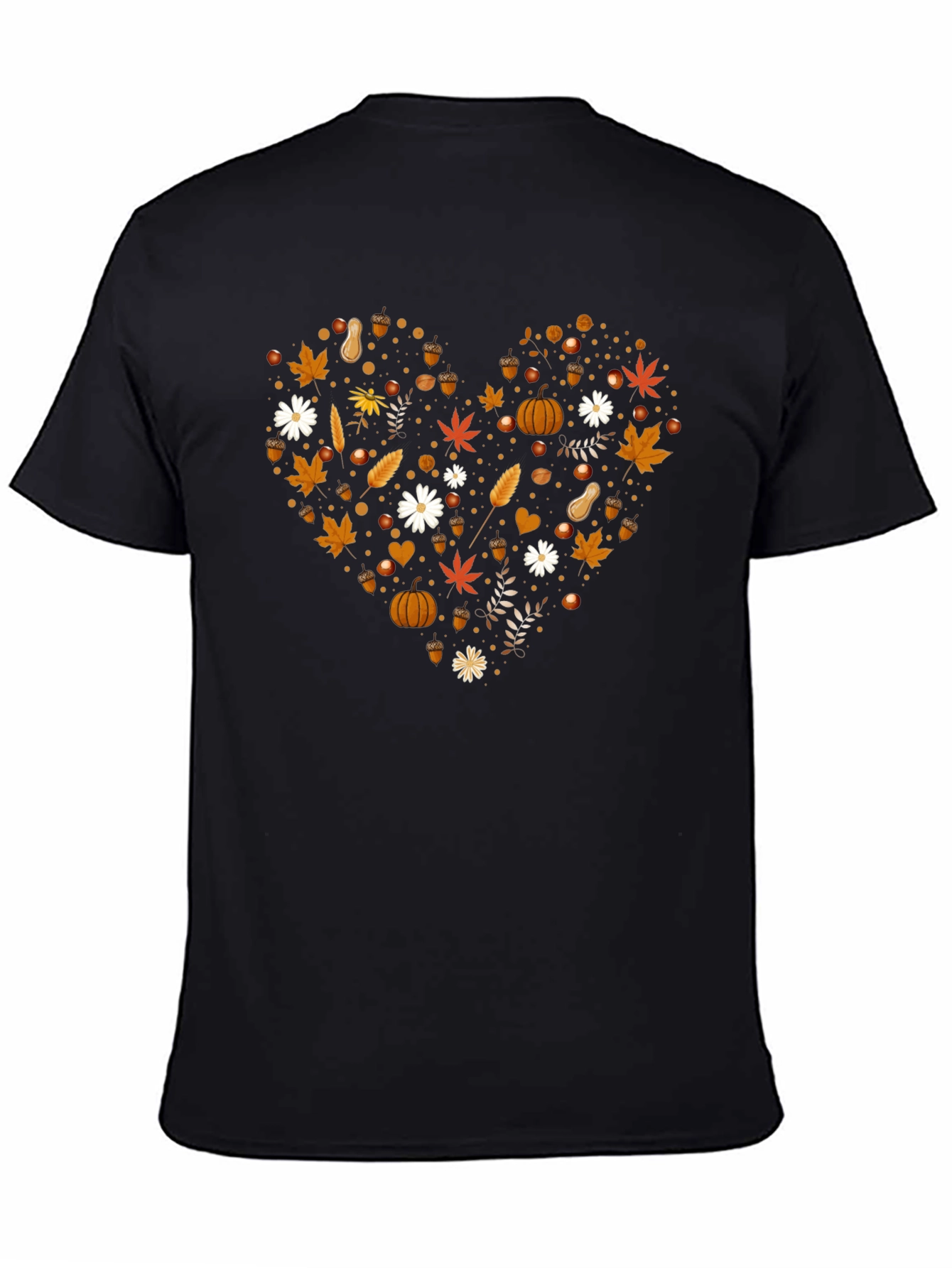 Autumn Heart Graphic T-Shirt