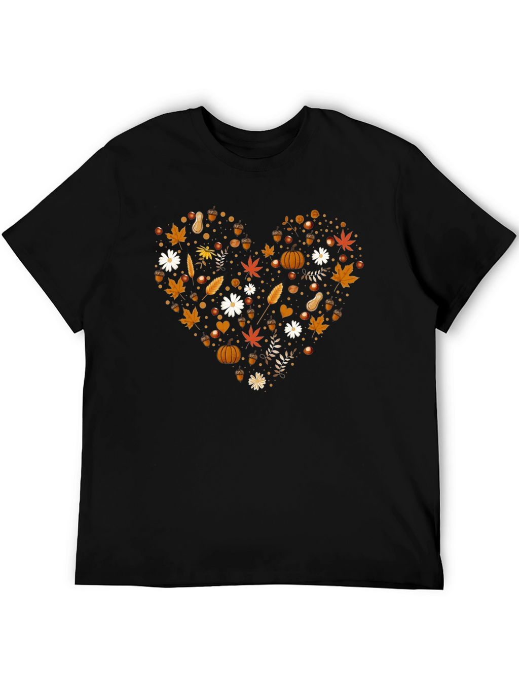 Autumn Heart Graphic T-Shirt