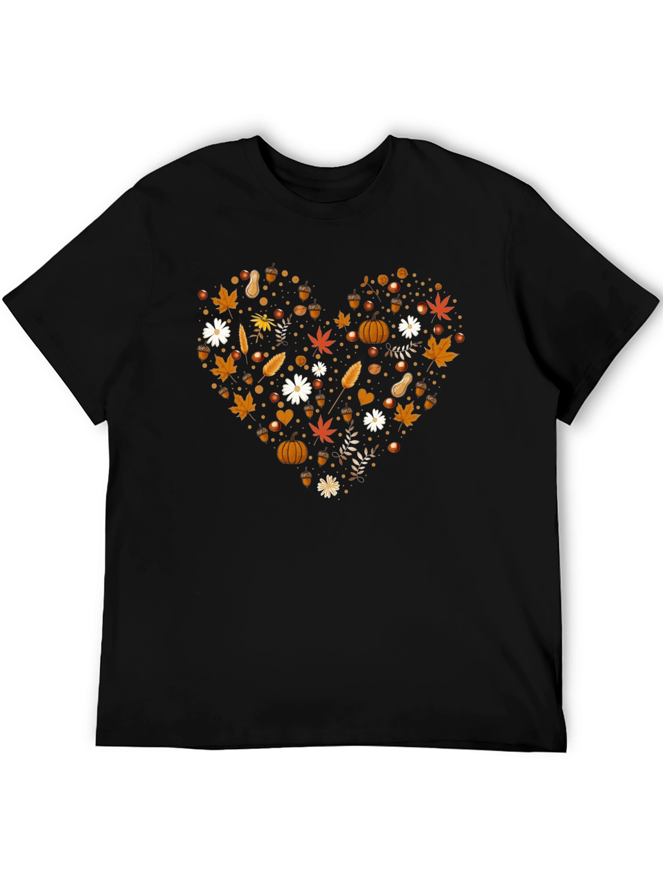 Autumn Heart Graphic T-Shirt