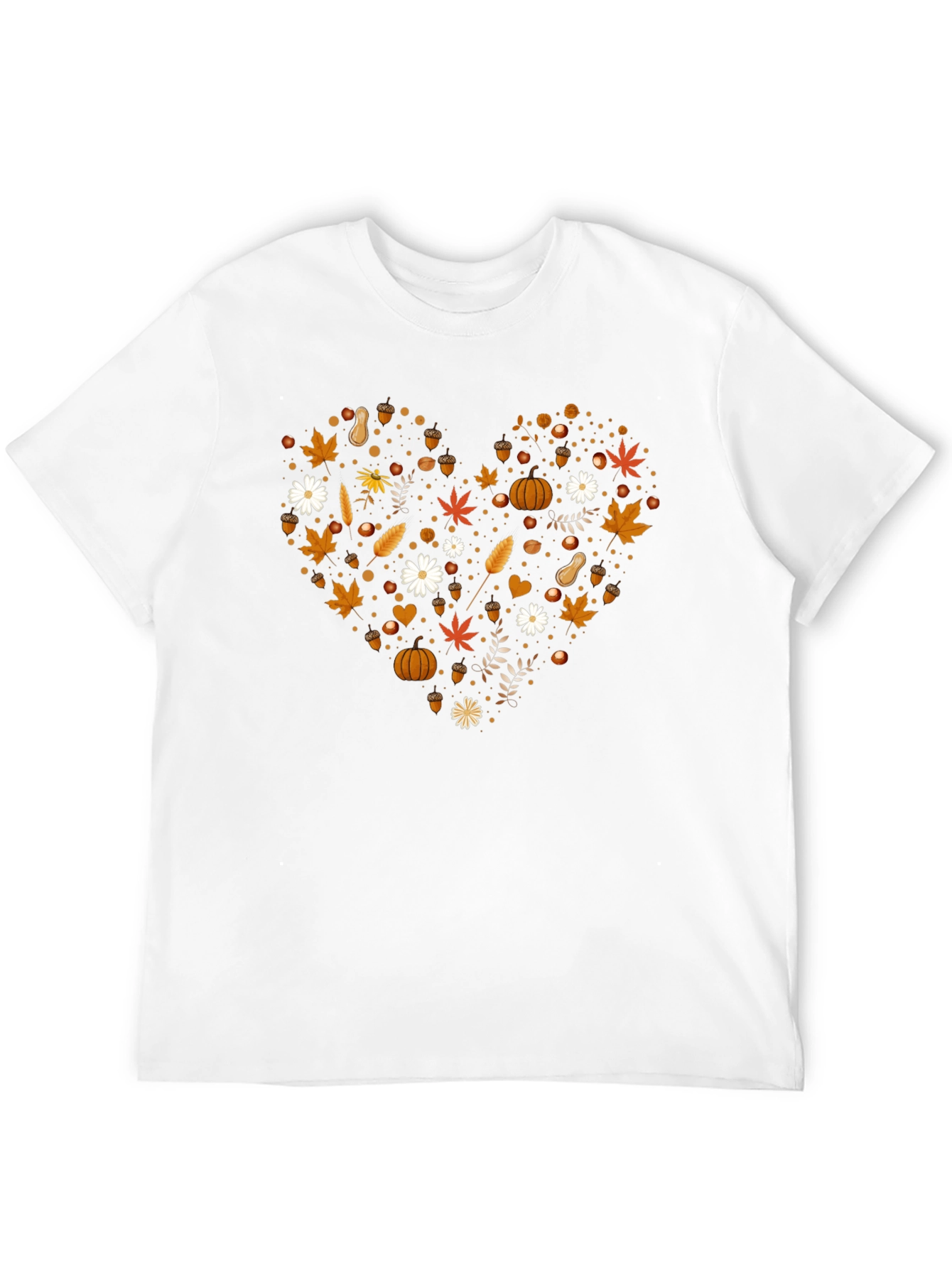 Autumn Heart Graphic T-Shirt
