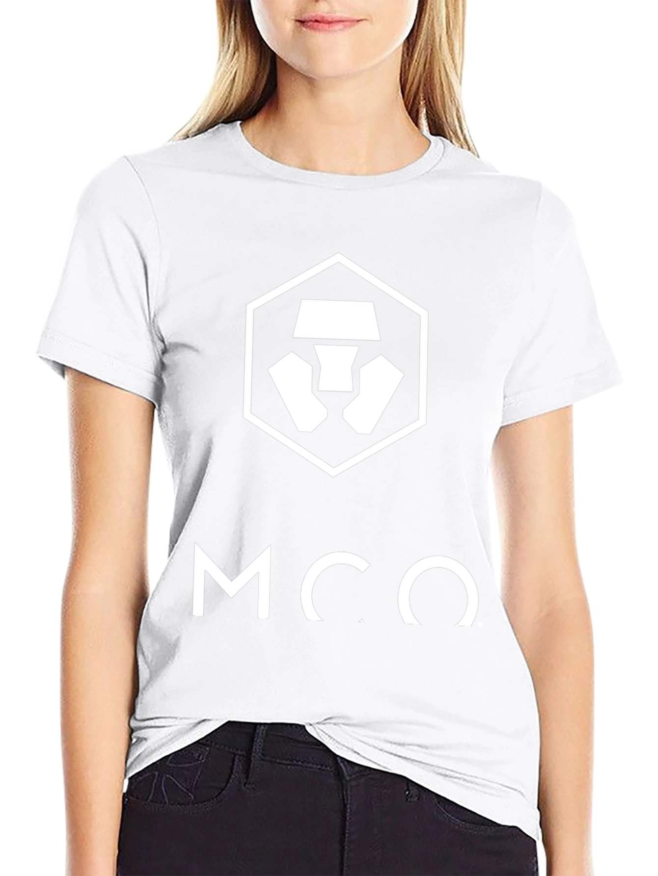 Crypto.com MCO Logo Black T-Shirt